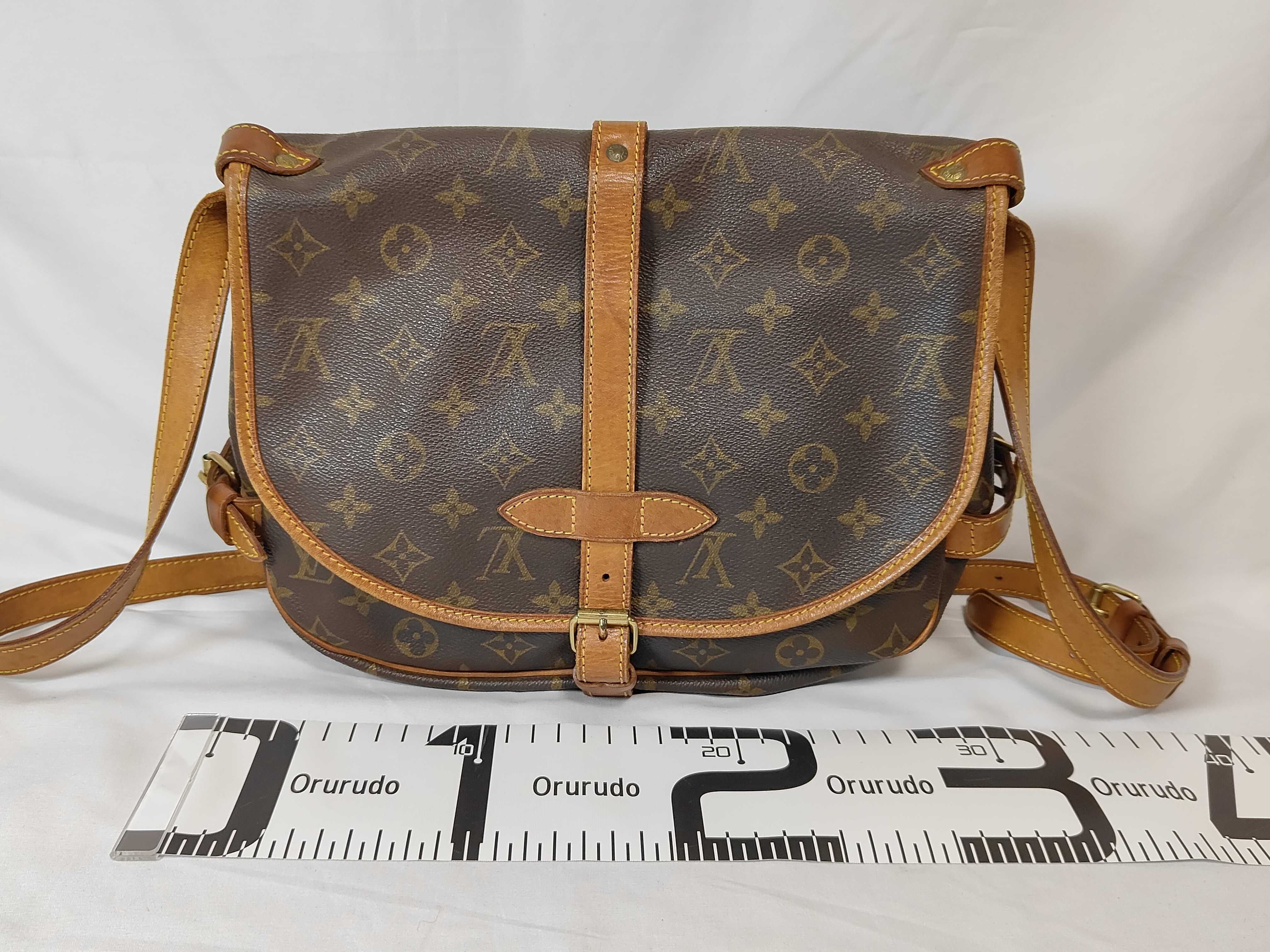 Monogram LV Saumur 30 Shoulder Bag — view 2