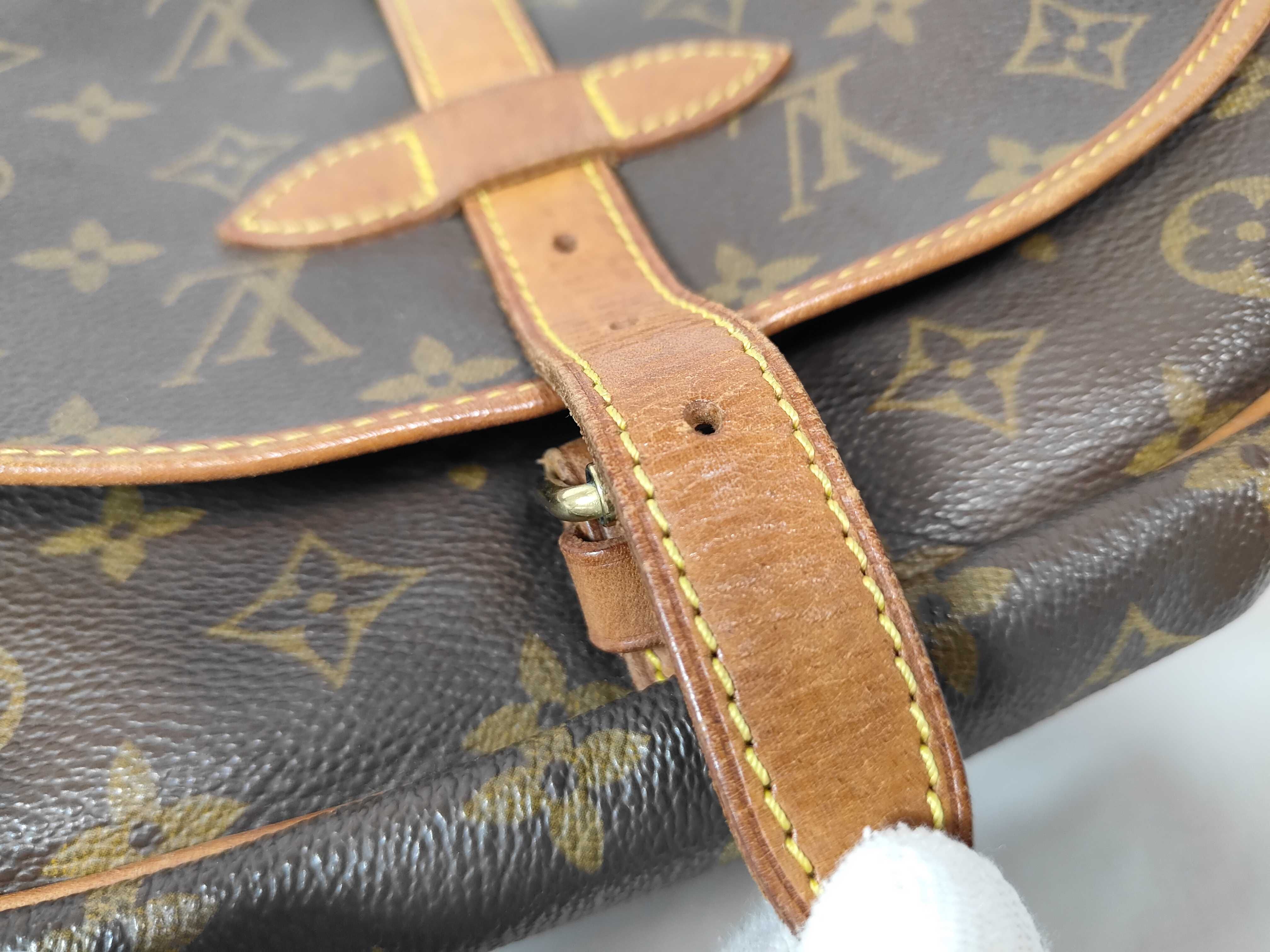 Monogram LV Saumur 30 Shoulder Bag — view 15