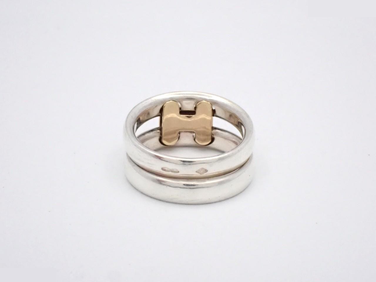 Olympe ring, 925/750, size #53 (actual size #11), 8.6g — view 2