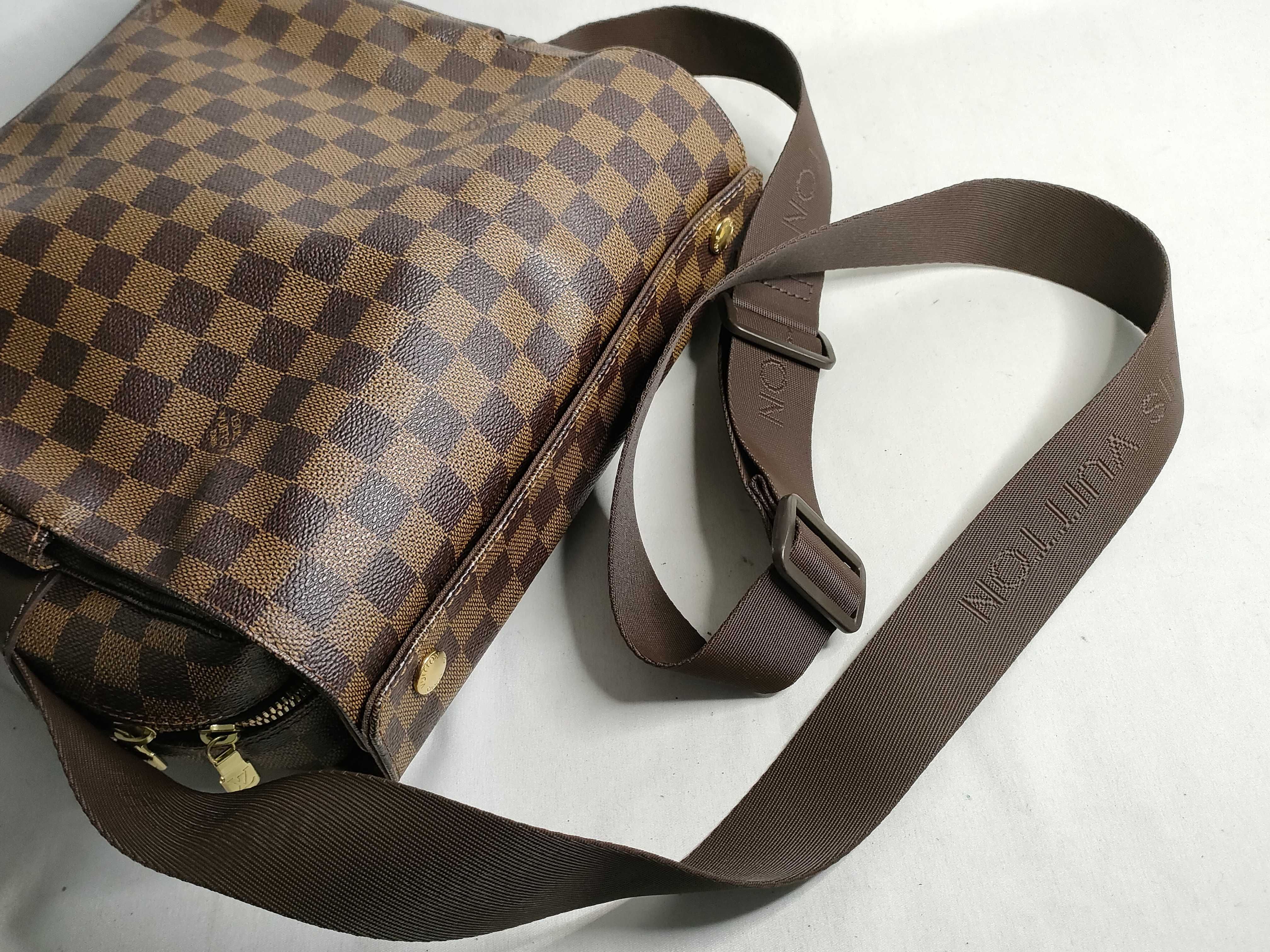 Damier Naviglio N45255 SR4059 Brown Shoulder Bag — view 3