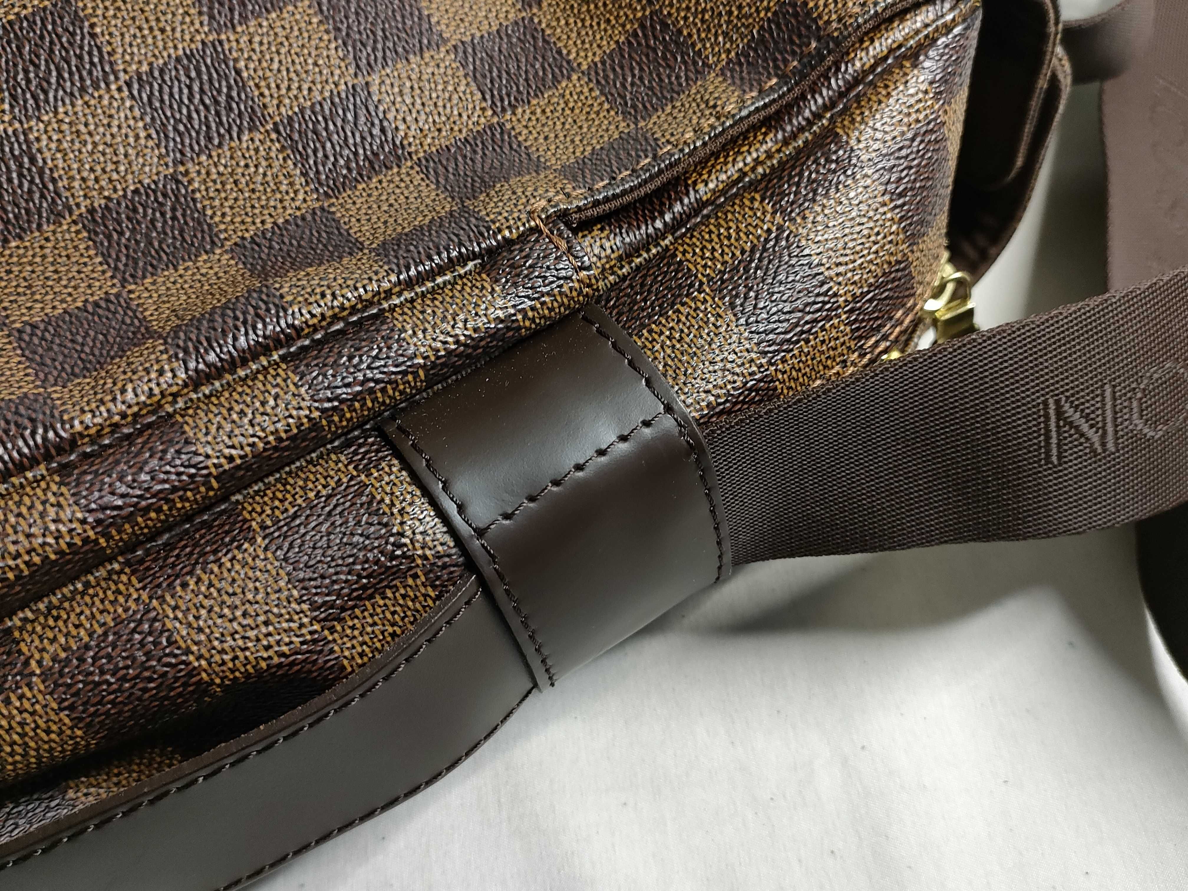 Damier Naviglio N45255 SR4059 Brown Shoulder Bag — view 5