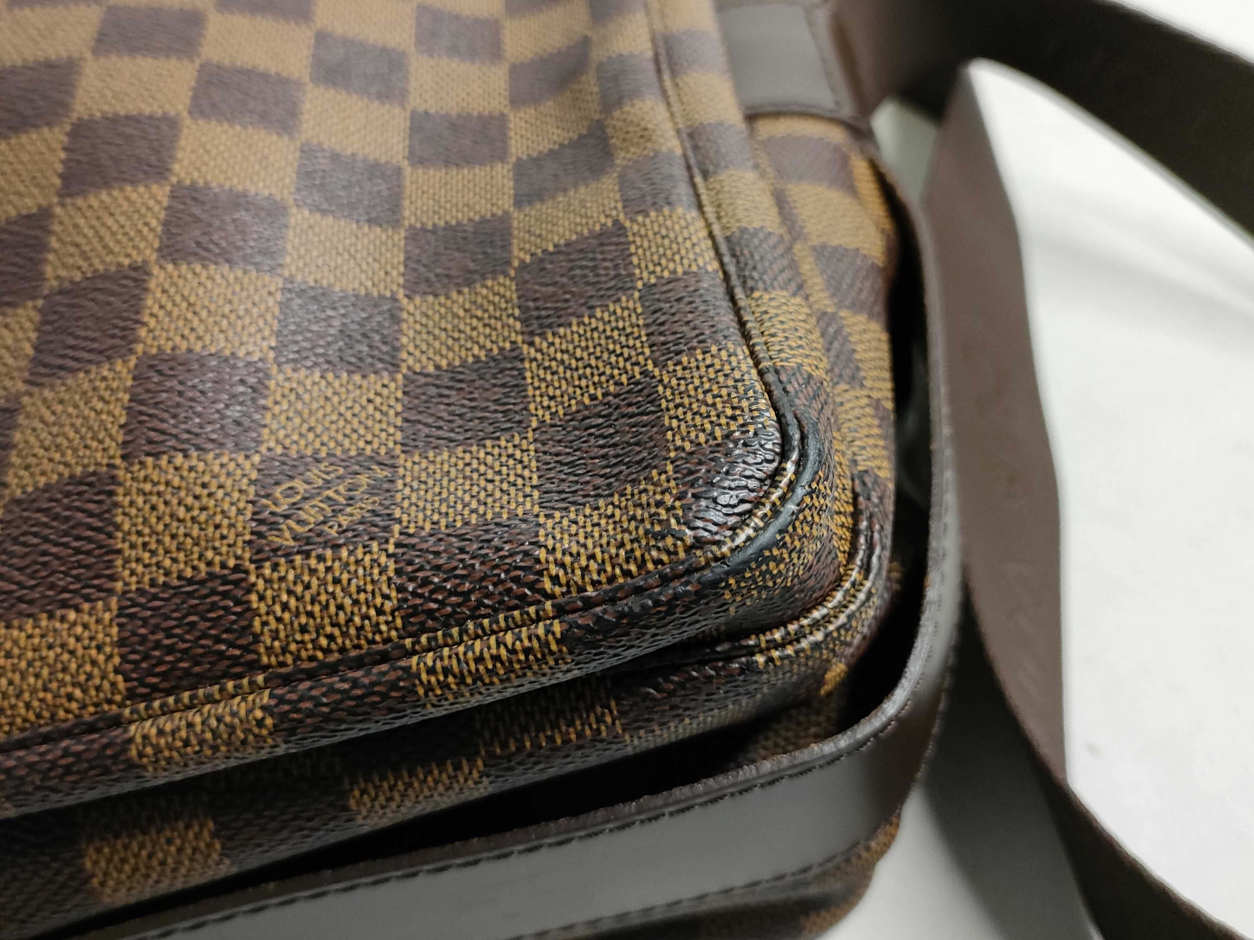 Damier Naviglio N45255 SR4059 Brown Shoulder Bag — view 6