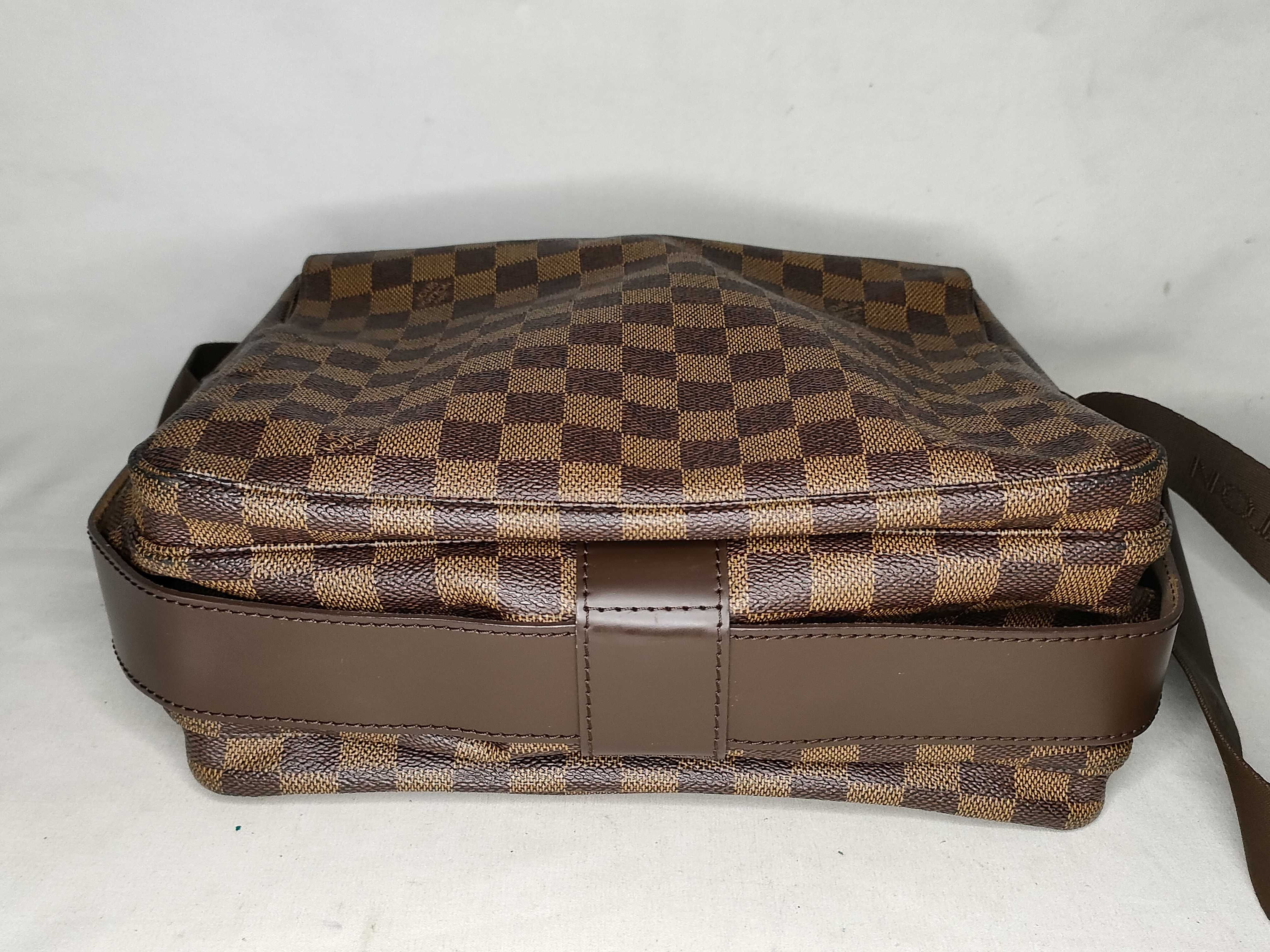Damier Naviglio N45255 SR4059 Brown Shoulder Bag — view 7