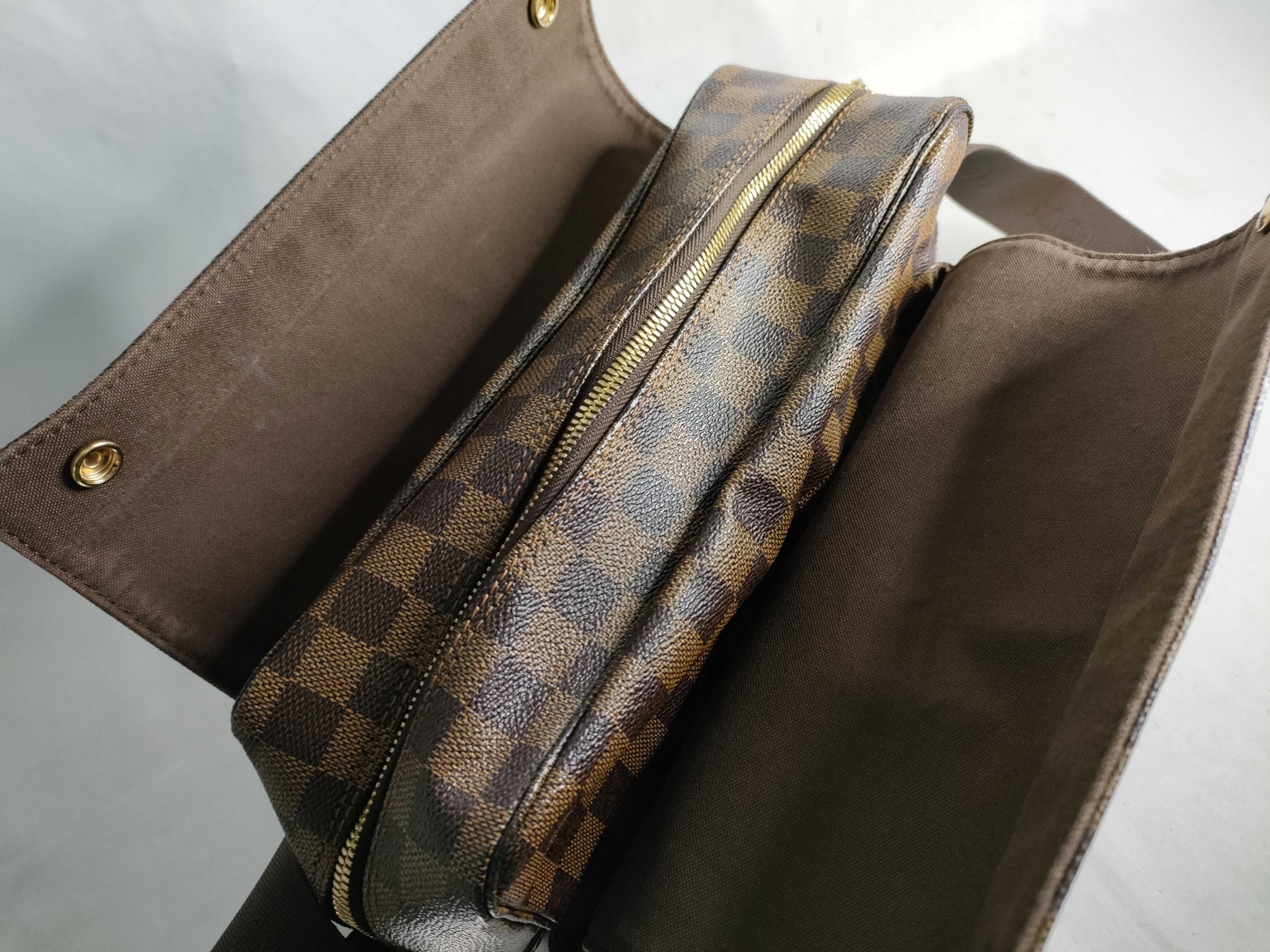 Damier Naviglio N45255 SR4059 Brown Shoulder Bag — view 8