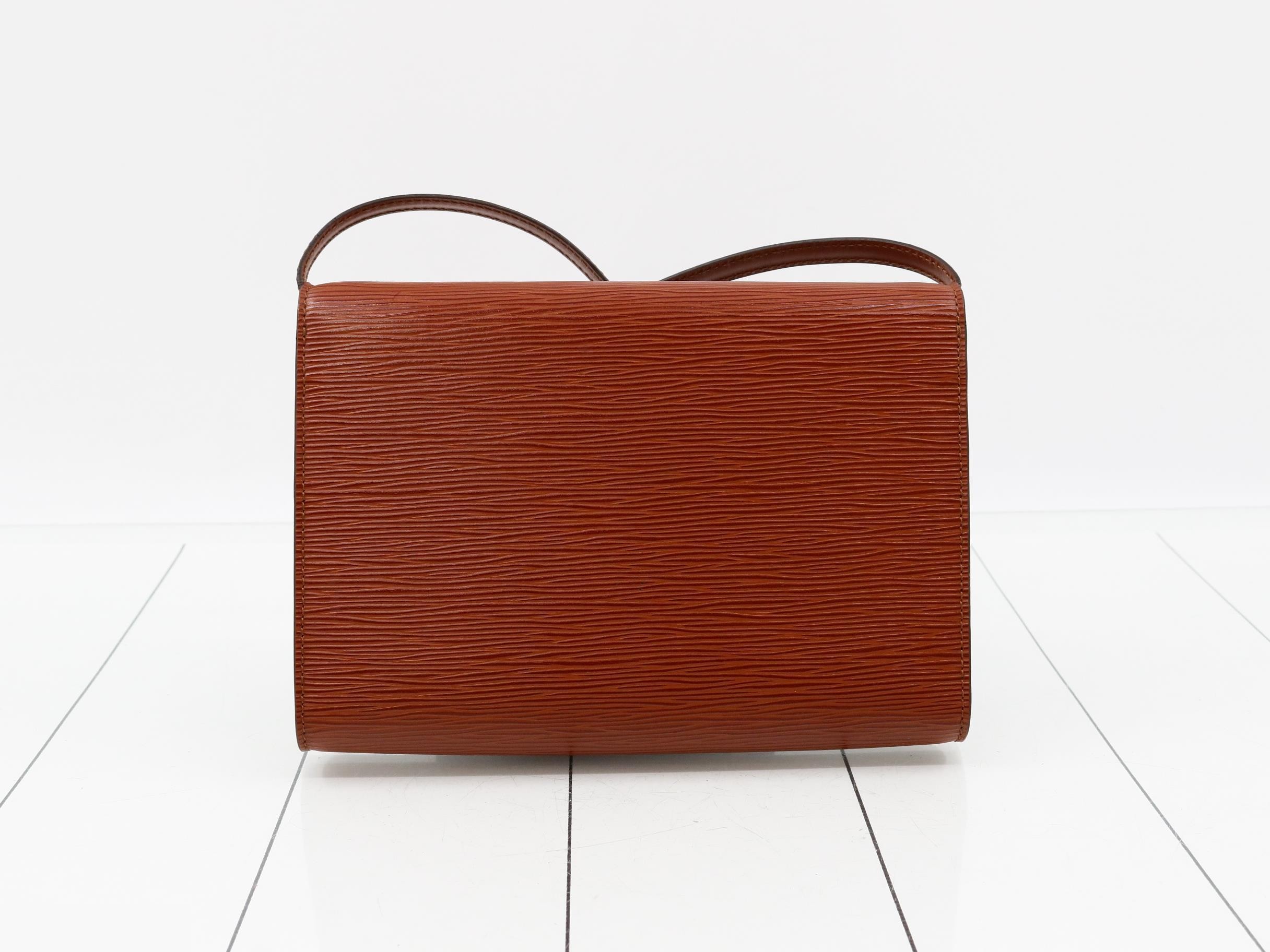 Epi Arche Kenyan Brown Shoulder Bag — view 2