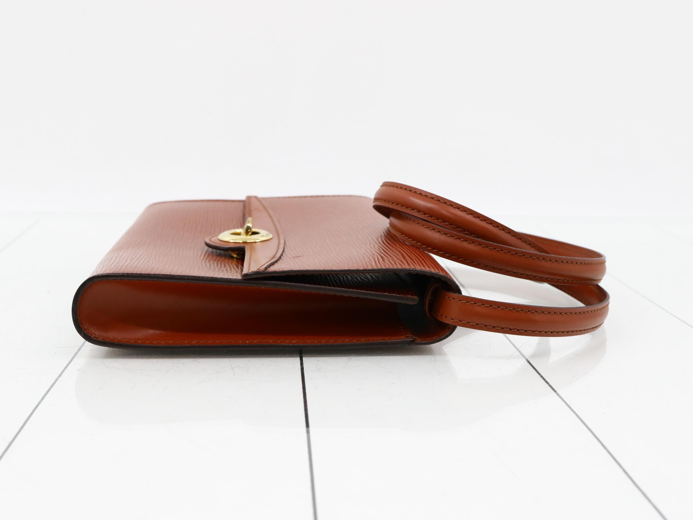 Epi Arche Kenyan Brown Shoulder Bag — view 3