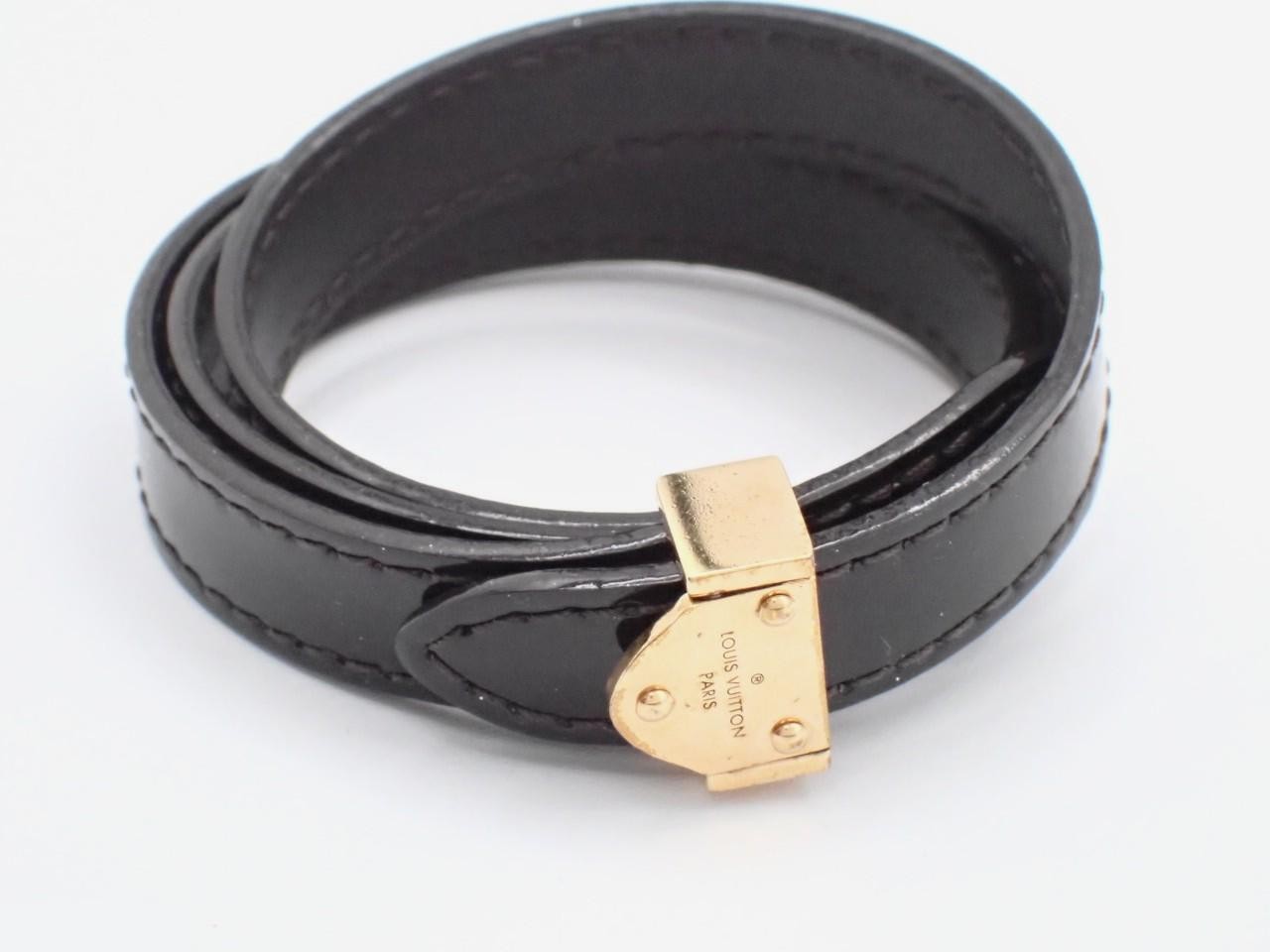 Box It Leather Enamel Brown Bracelet — view 3