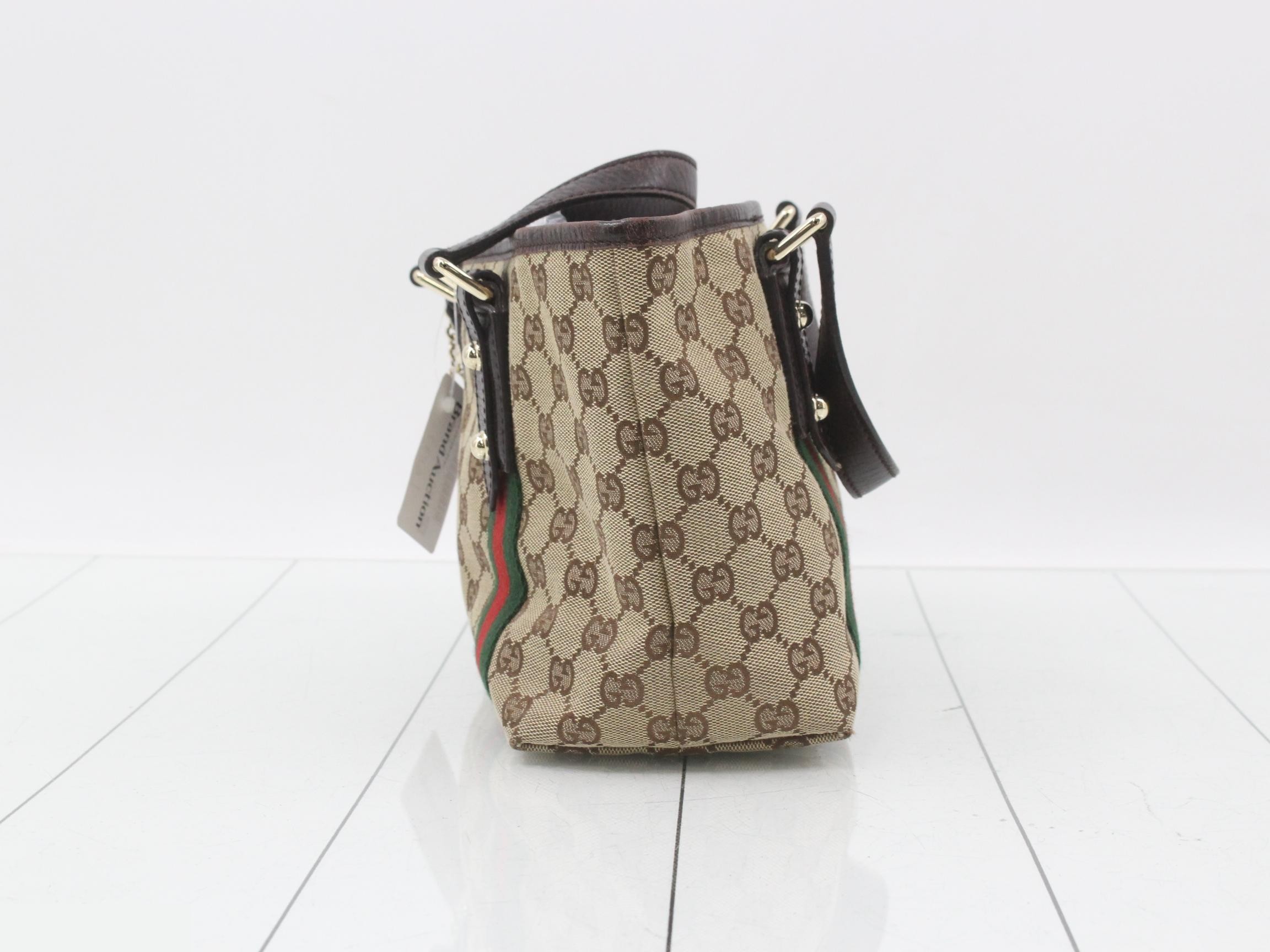 GG Canvas Sherry Handbag — view 3