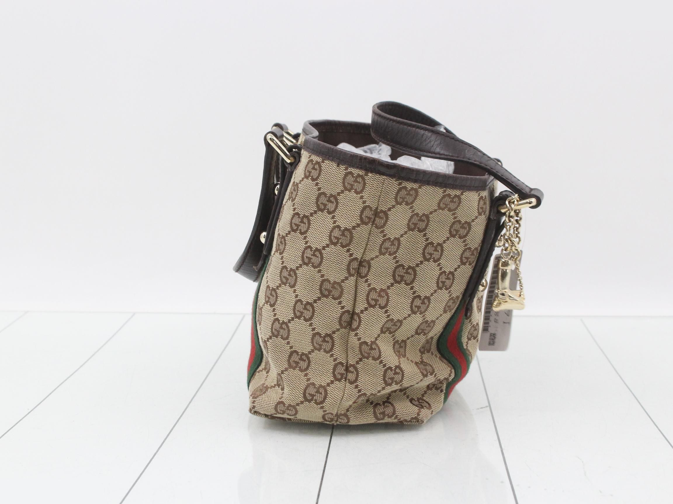 GG Canvas Sherry Handbag — view 4
