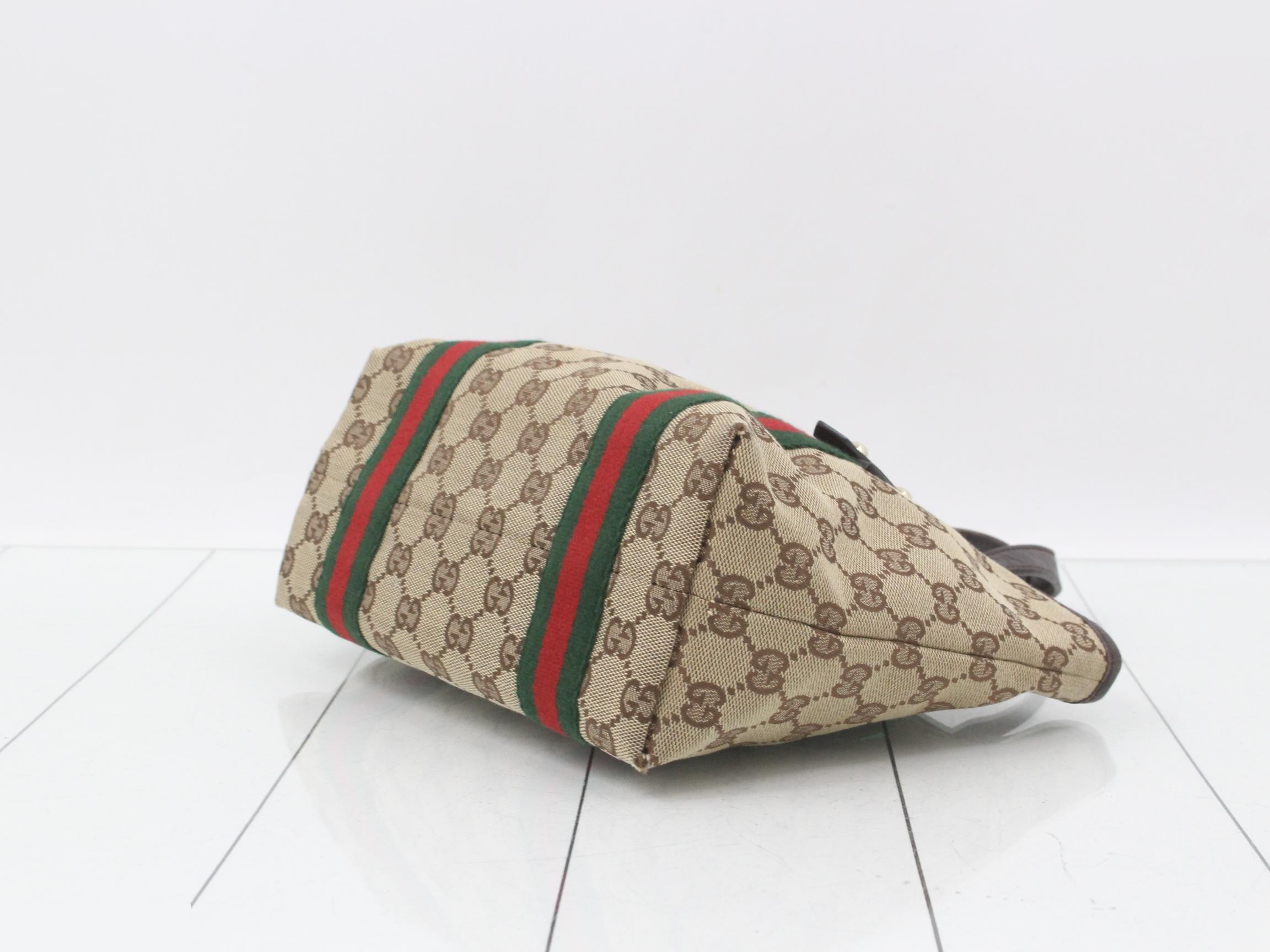 GG Canvas Sherry Handbag — view 6