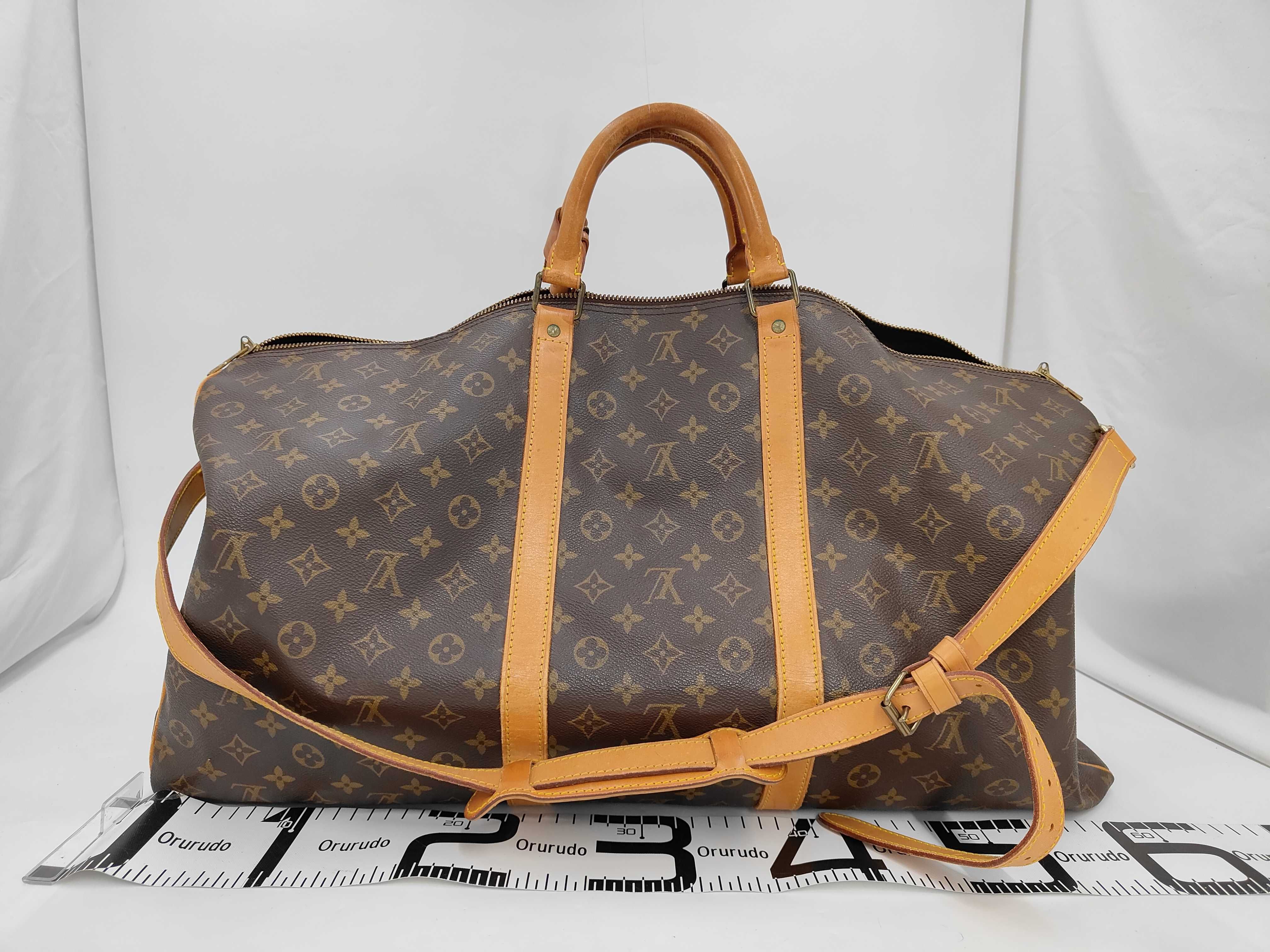 Monogram M41412 Keepall Bandouliere 60 Boston Bag — view 2