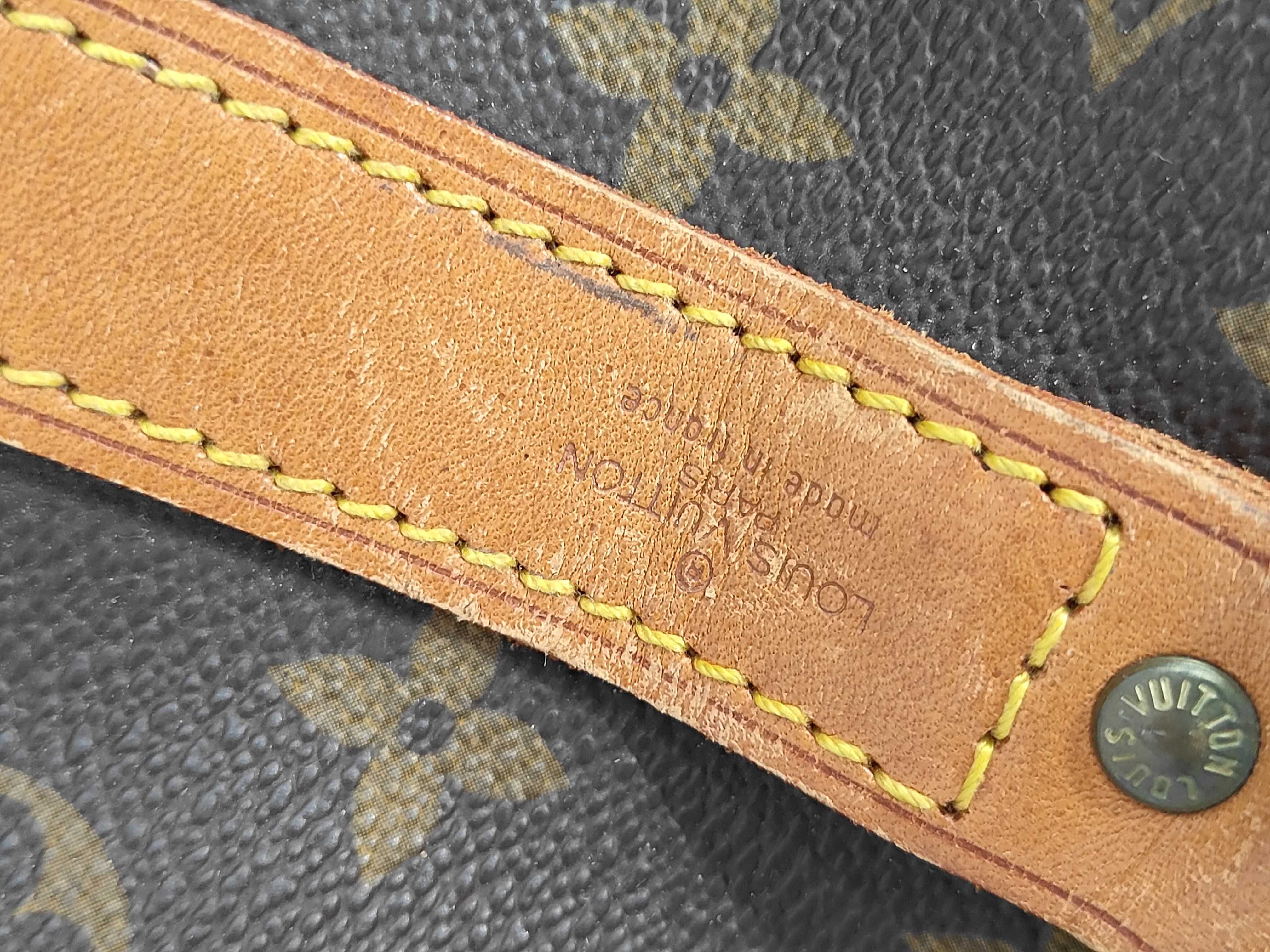 Monogram M41412 Keepall Bandouliere 60 Boston Bag — view 13