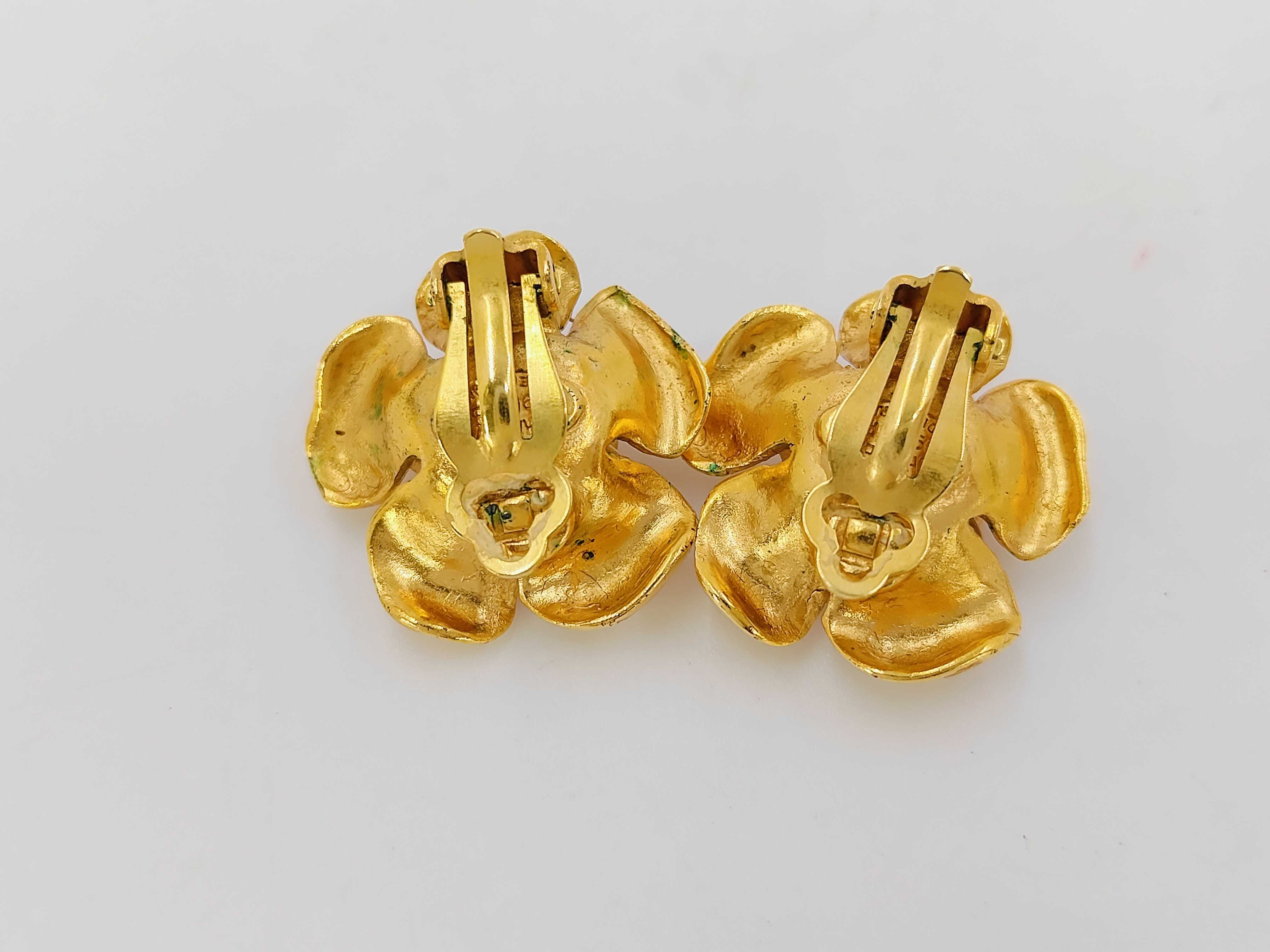 Camellia Earrings with Tag/Box — view 2