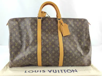 Monogram Keepall 60 M41422 Brown Boston Bag