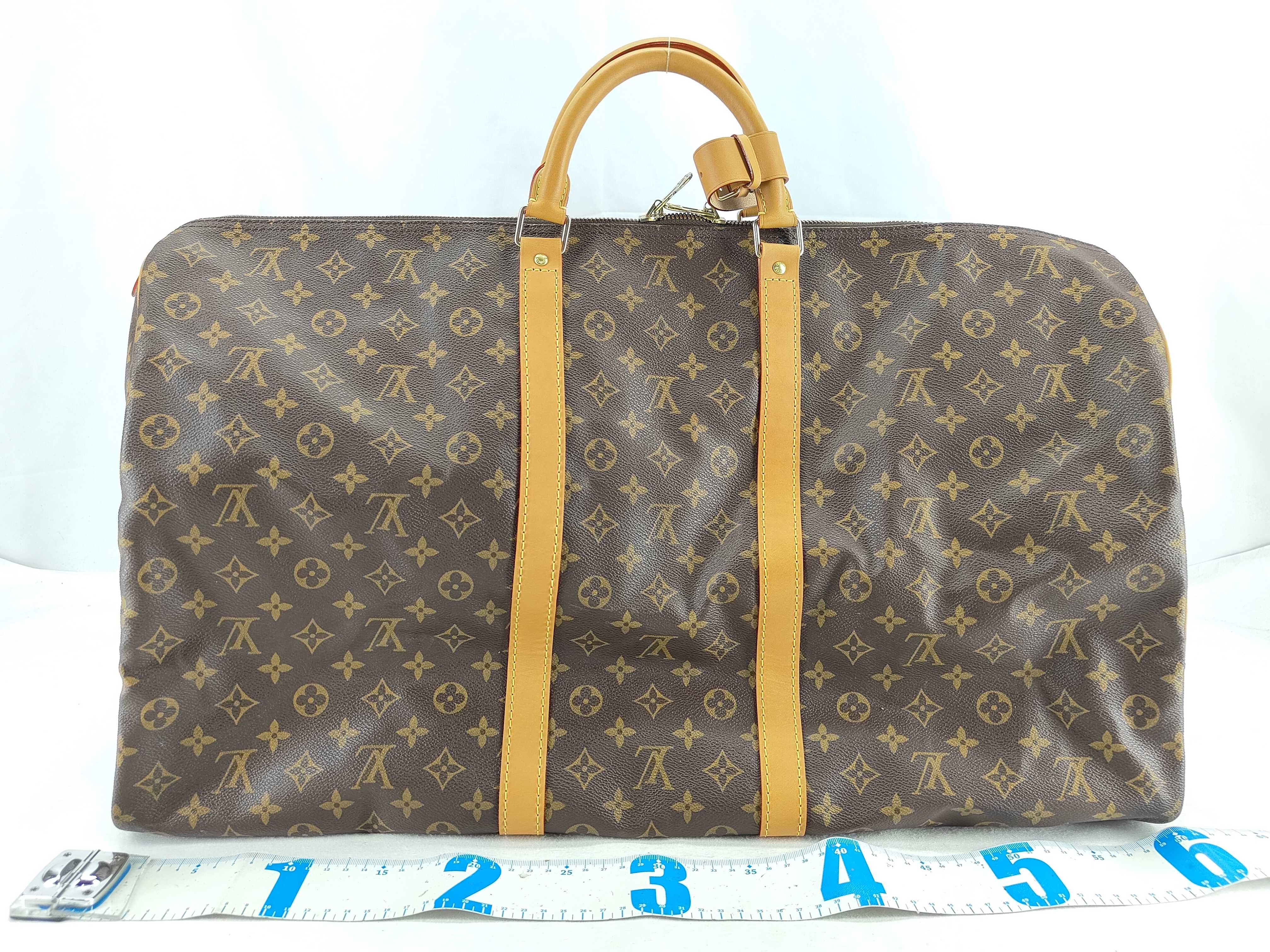 Monogram Keepall 60 M41422 Brown Boston Bag — view 2