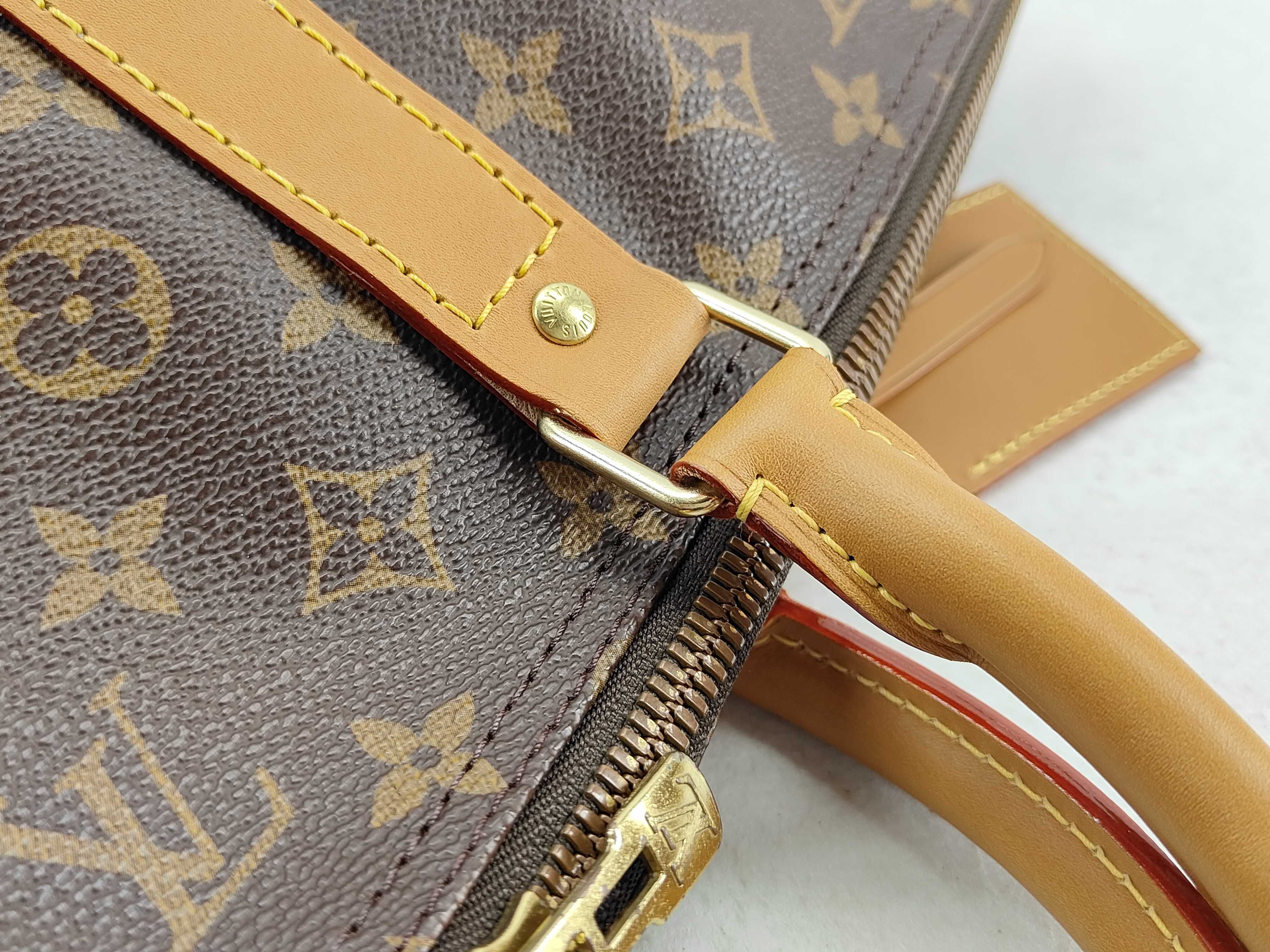 Monogram Keepall 60 M41422 Brown Boston Bag — view 9