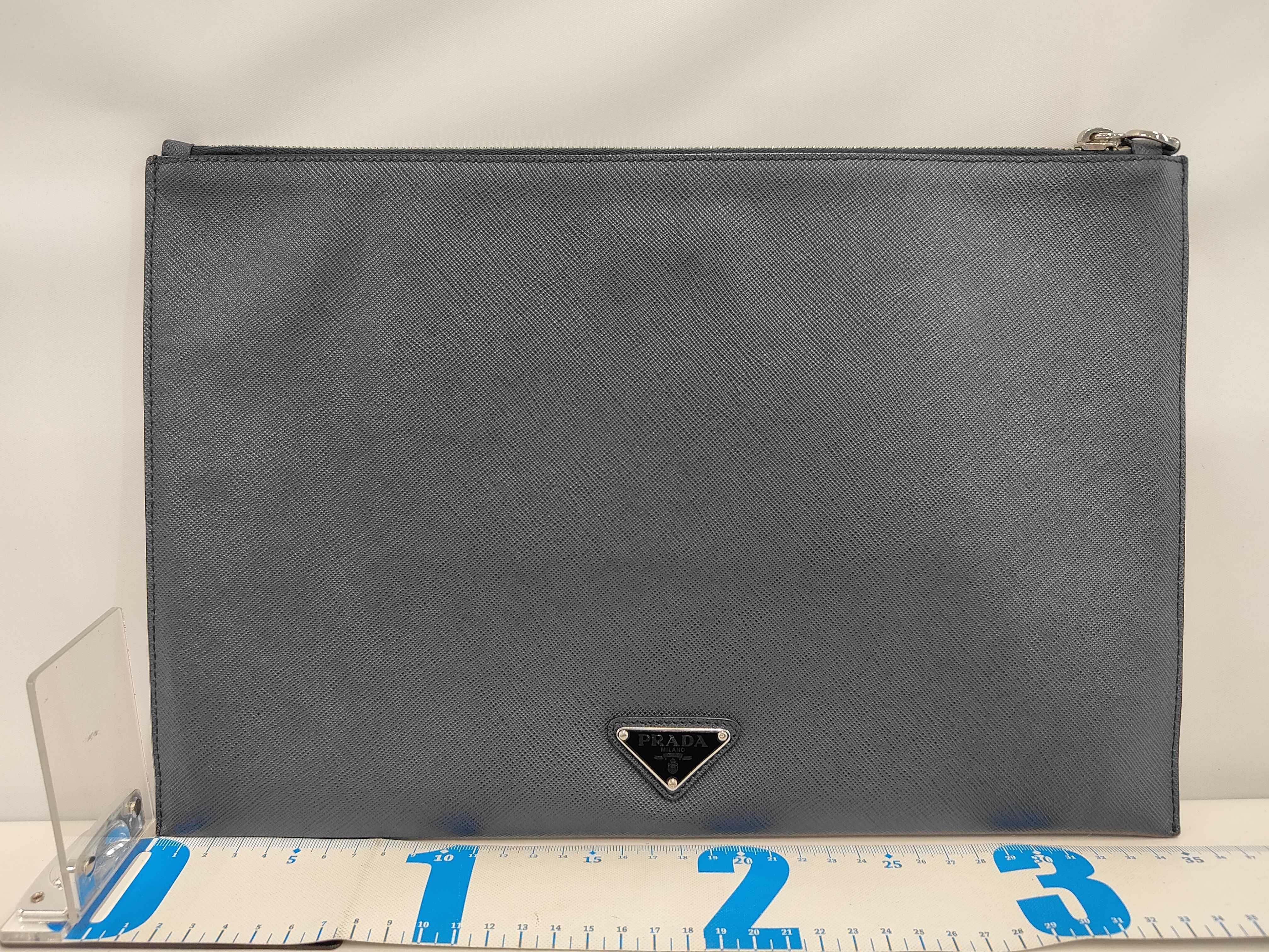 Saffiano Clutch Bag Monkey Robot (with box) — view 2