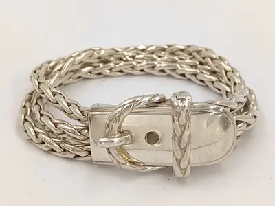 Diane Triple Strand Bracelet 925 56.8g Bracelet/Bangle