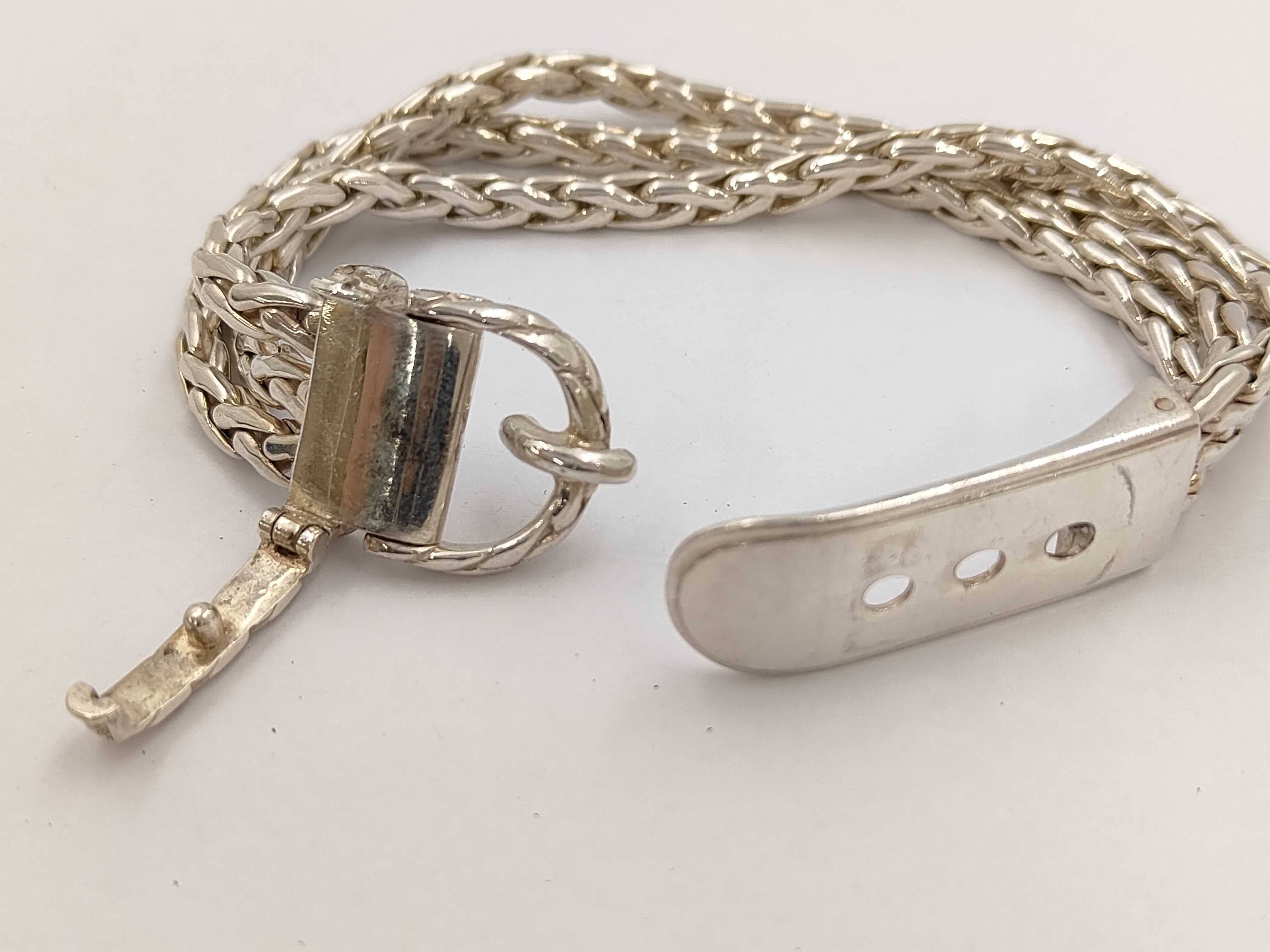 Diane Triple Strand Bracelet 925 56.8g Bracelet/Bangle — view 3