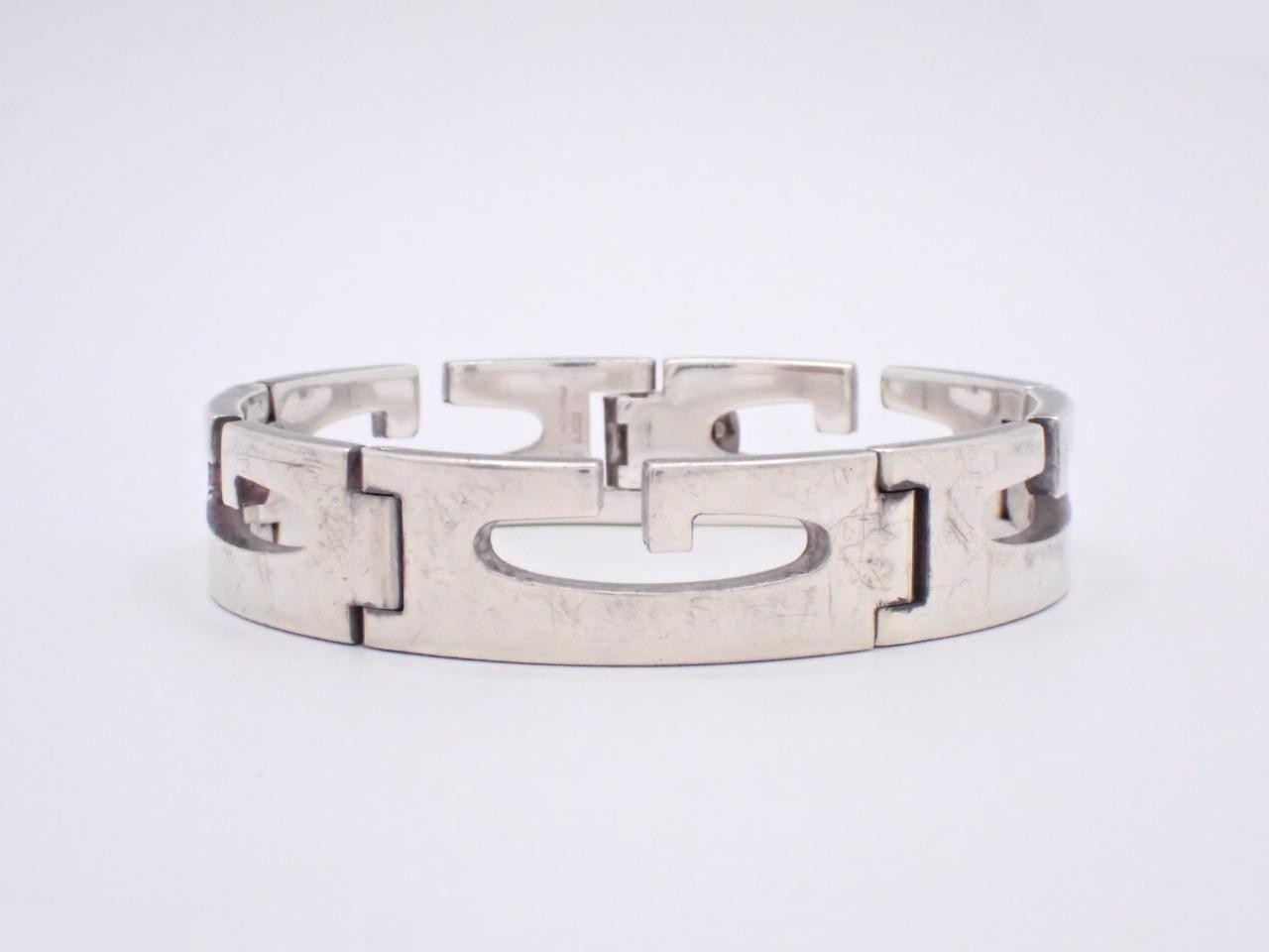Bracelet, 925 sterling silver, 61.9g, wrist circumference approximately 18cm