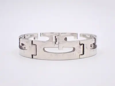 Bracelet, 925 sterling silver, 61.9g, wrist circumference approximately 18cm