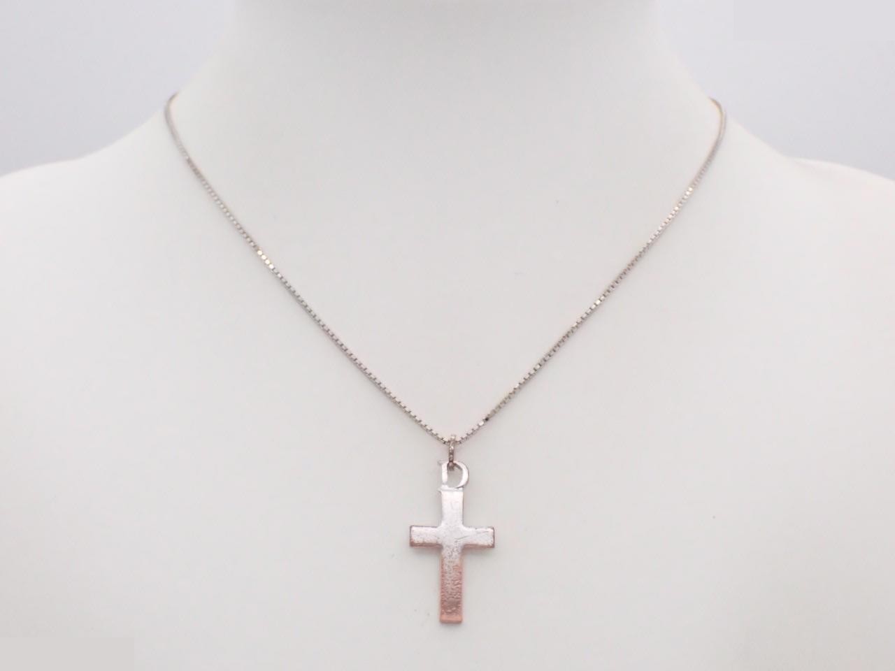Other lines: Precious metal necklaces and pendants, chain approximately 42cm. — view 3