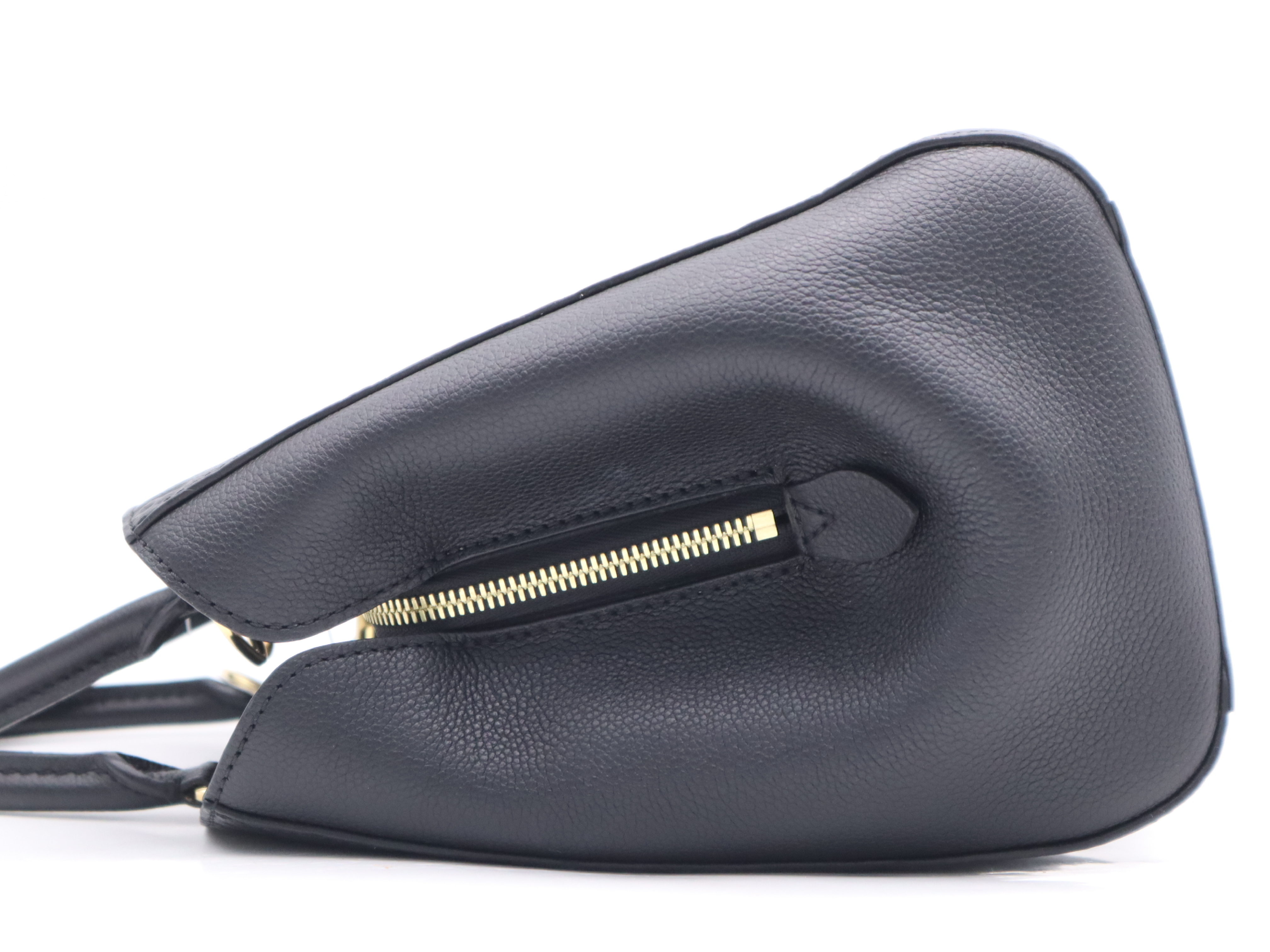 M41048 Monogram Empreinte Montaigne MM Noir Handbag — view 3