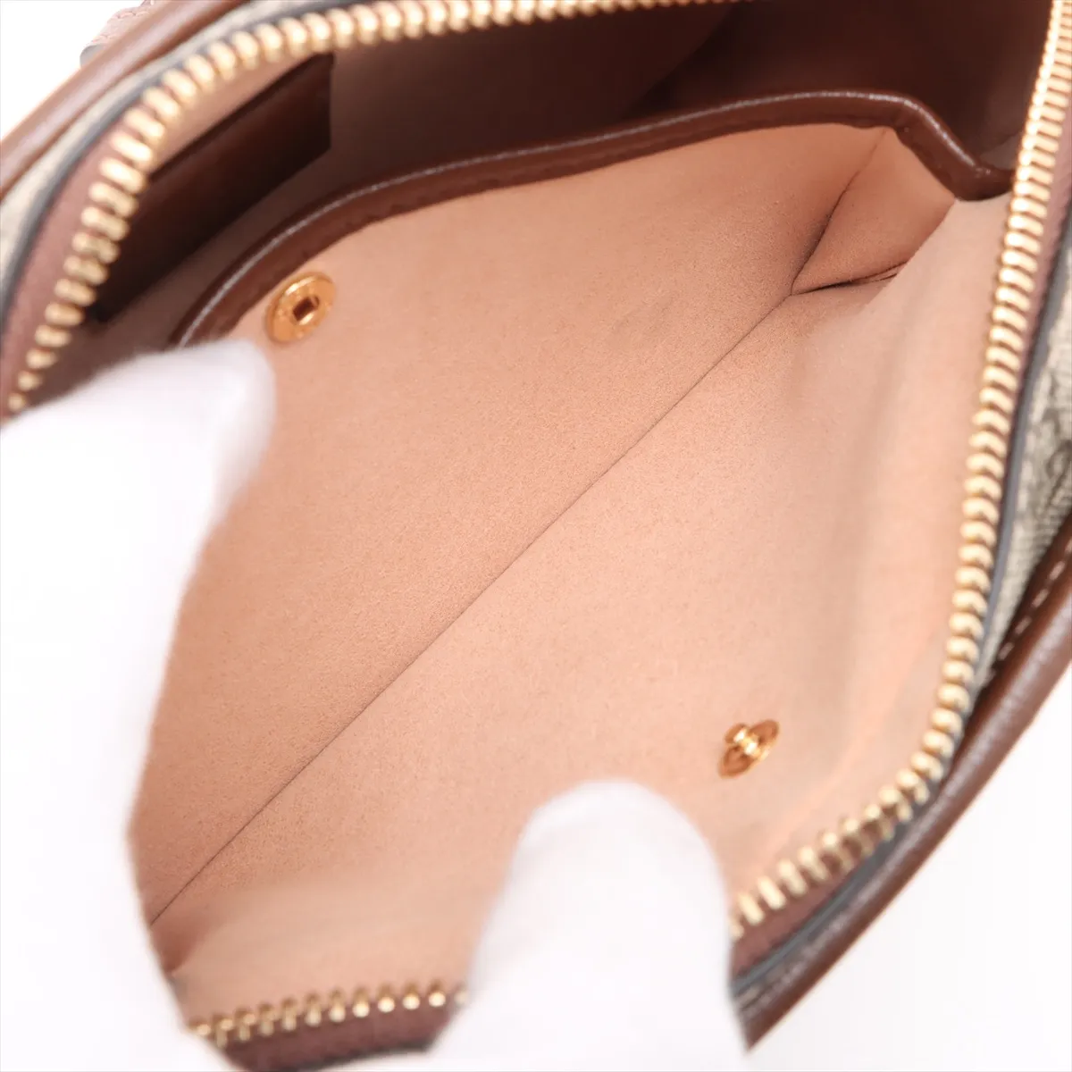 GG Supreme PVC x Leather Shoulder Bag Brown 658572 — view 7