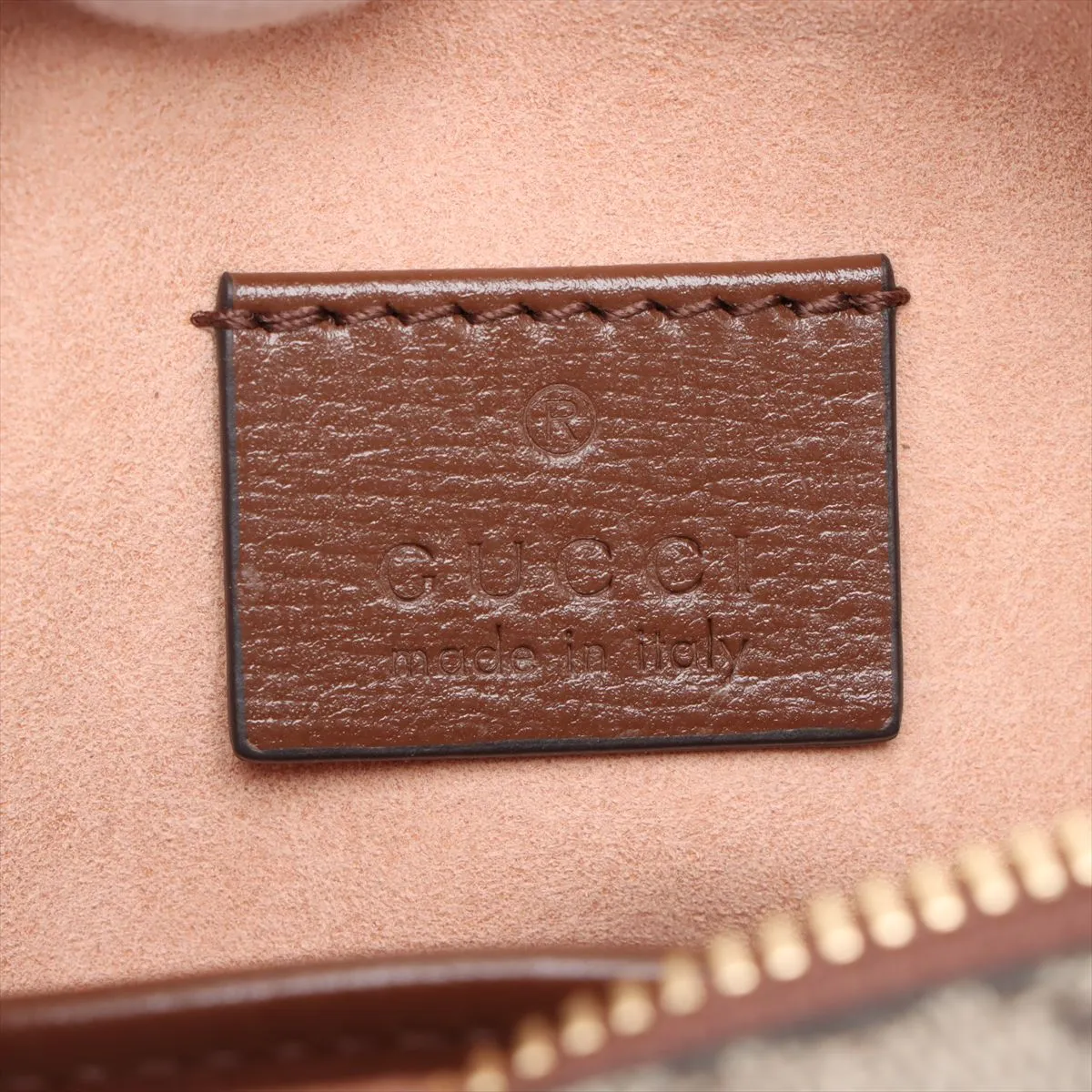 GG Supreme PVC x Leather Shoulder Bag Brown 658572 — view 9