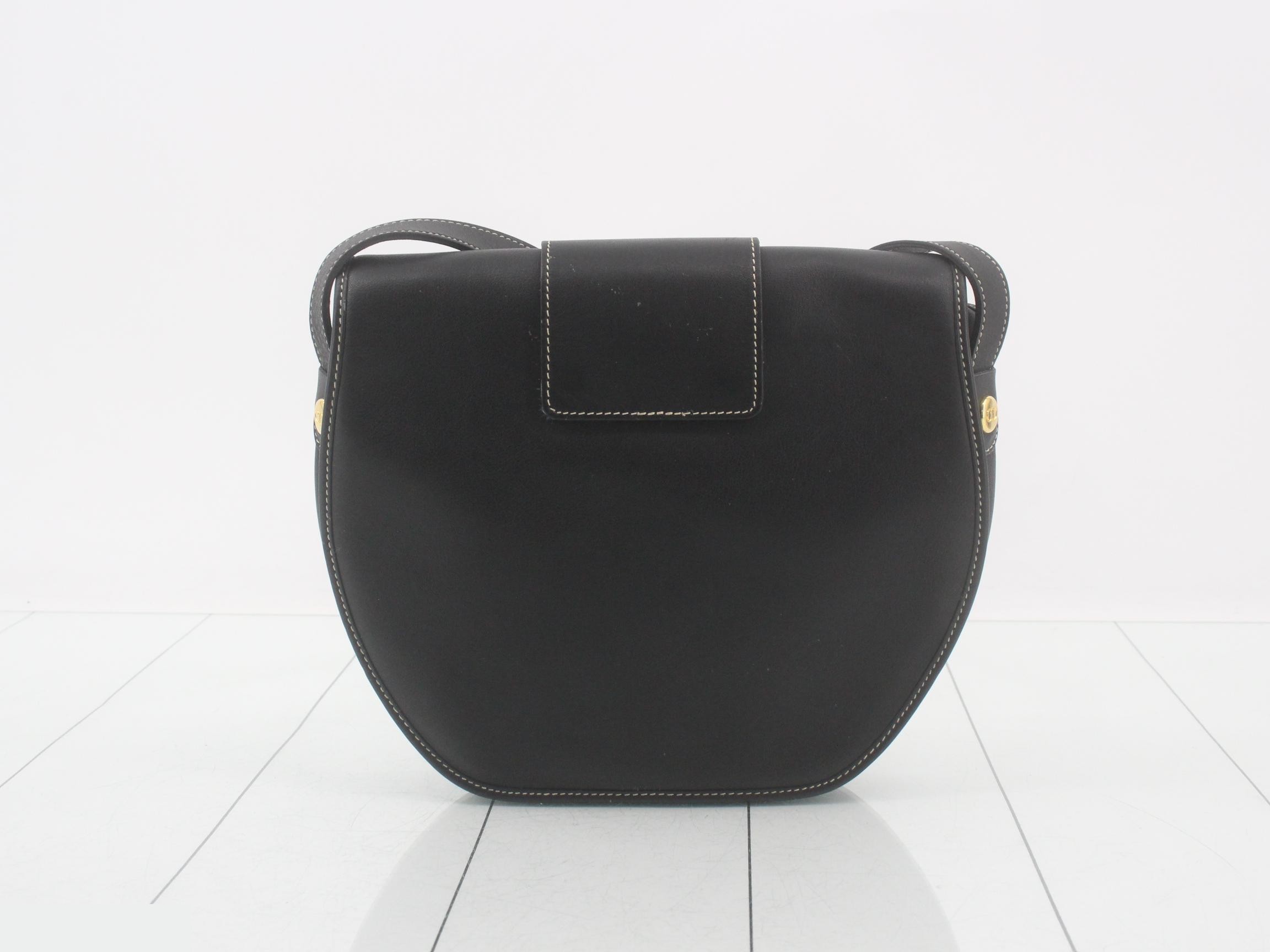 Leather shoulder bag — view 2