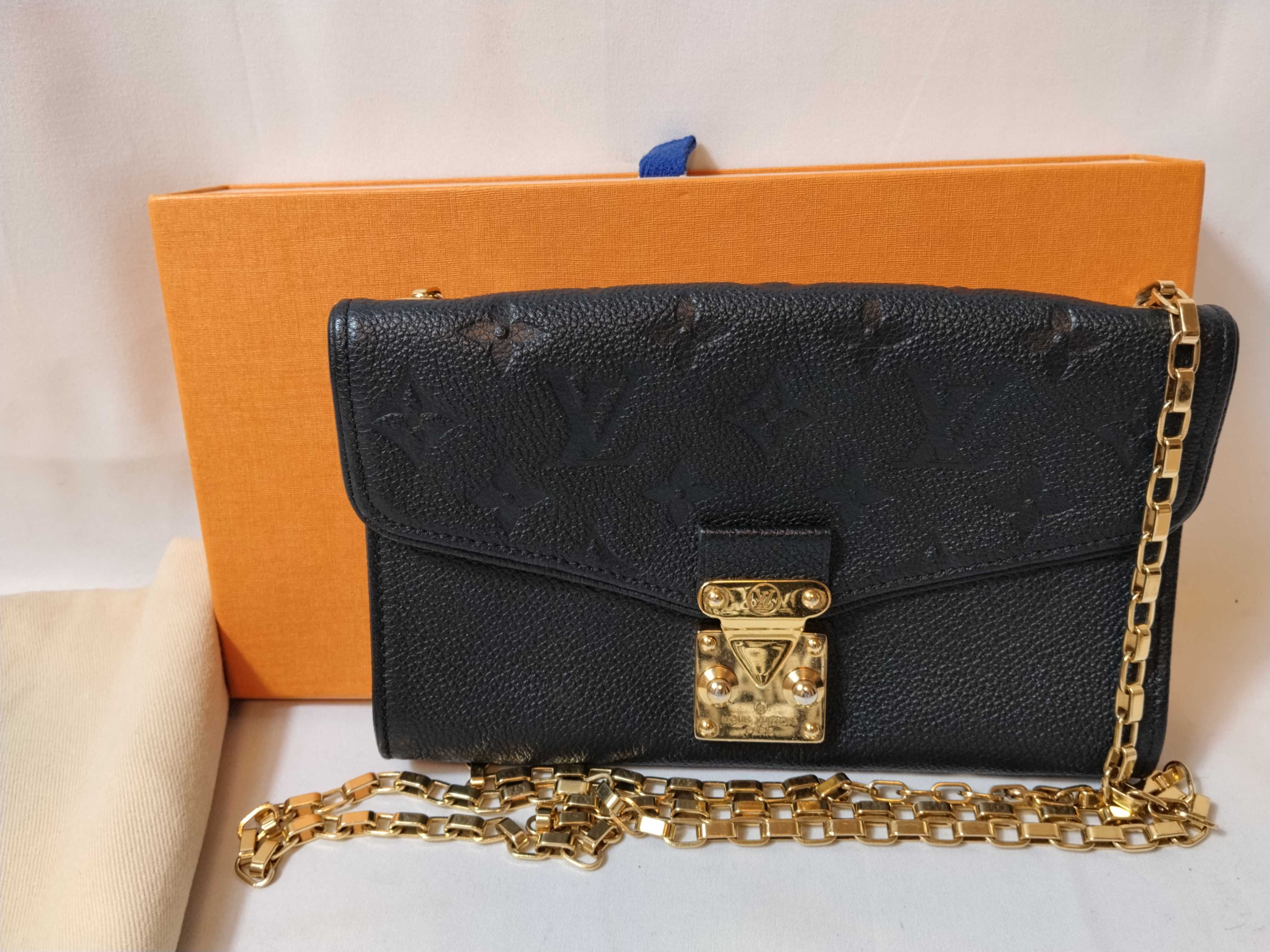 Monogram Empreinte Pochette Saint Germain M60638 Noir Shoulder Bag