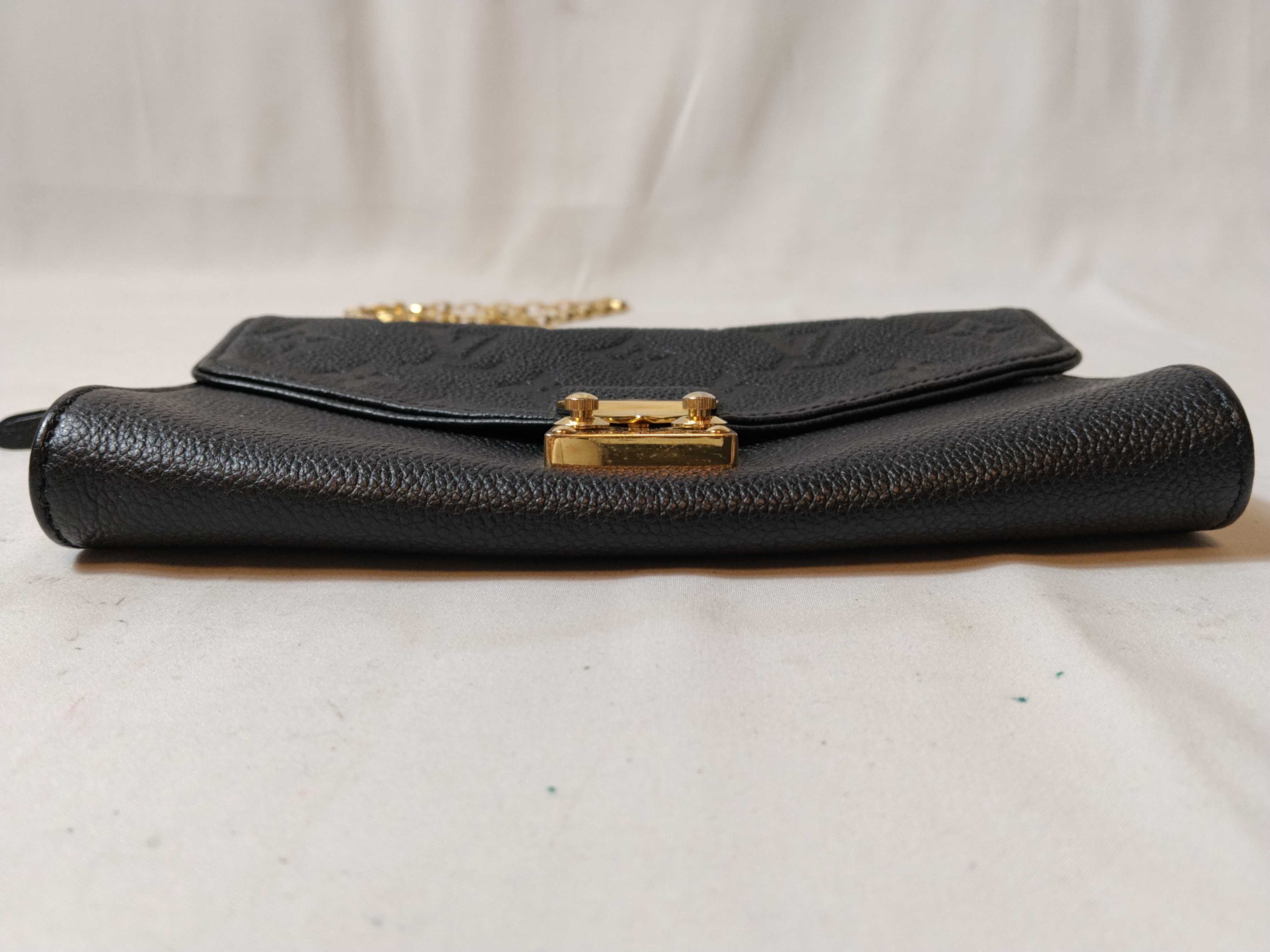 Monogram Empreinte Pochette Saint Germain M60638 Noir Shoulder Bag — view 8