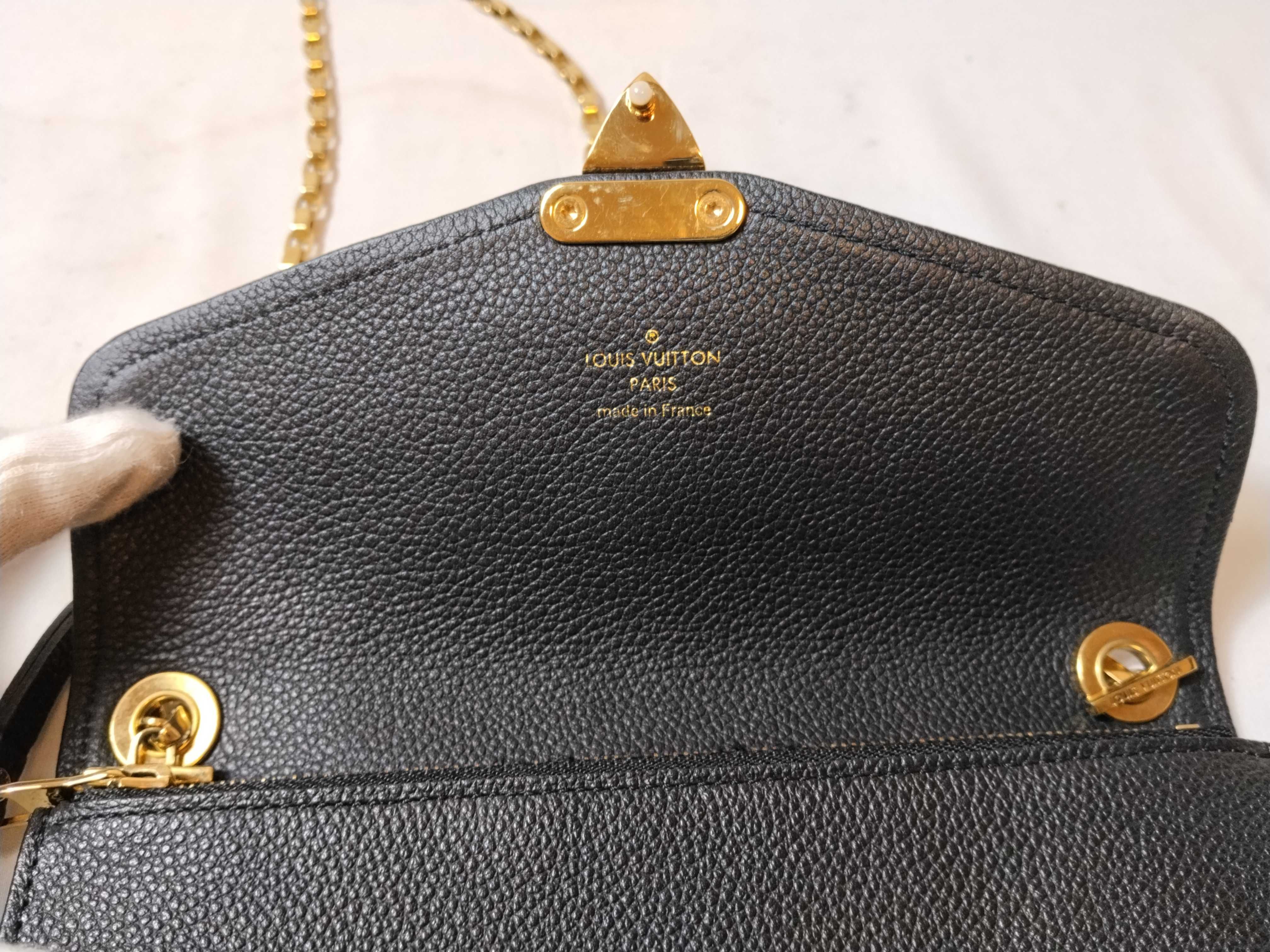 Monogram Empreinte Pochette Saint Germain M60638 Noir Shoulder Bag — view 9