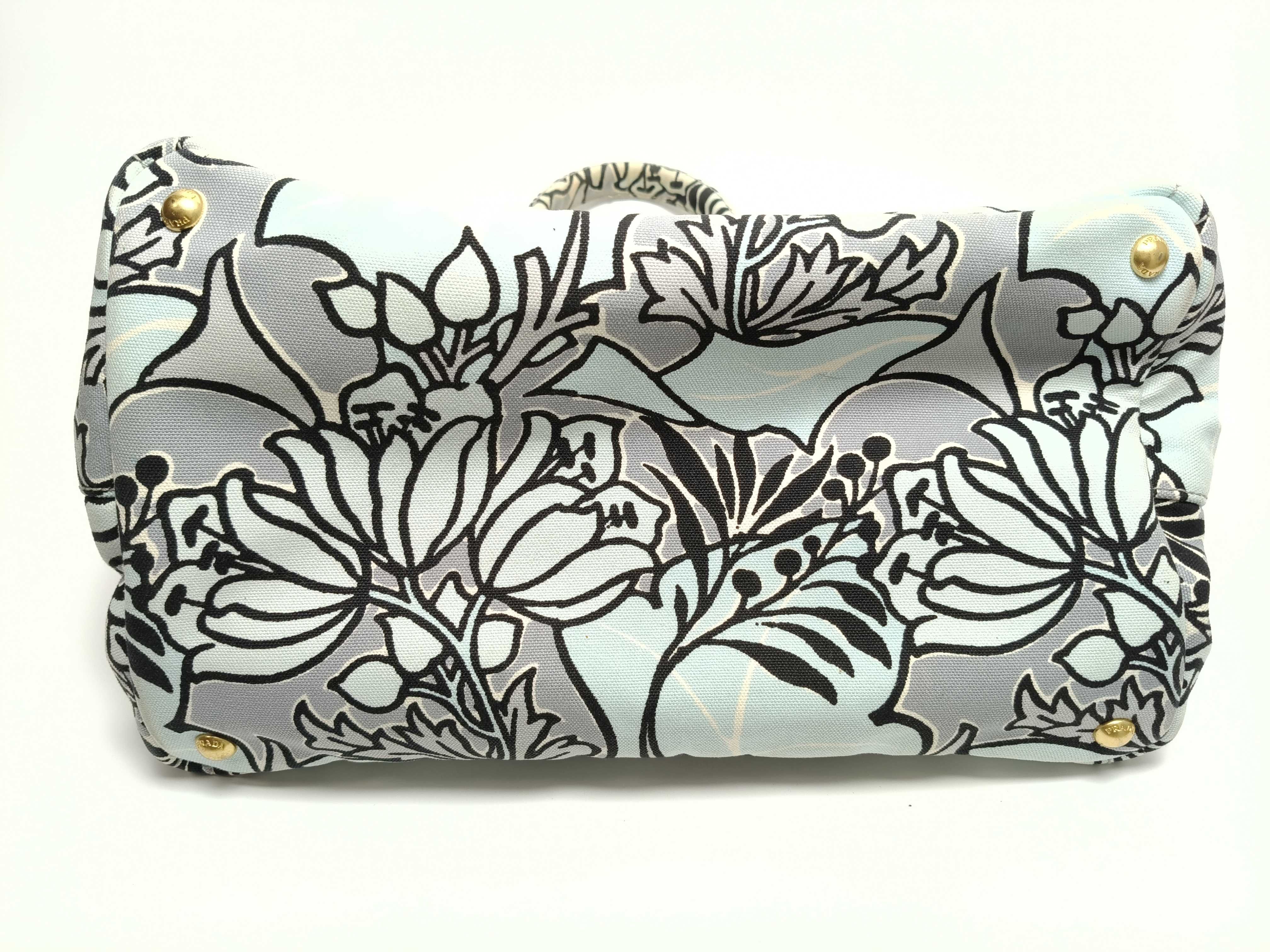 Canapa Floral Tote Bag — view 7