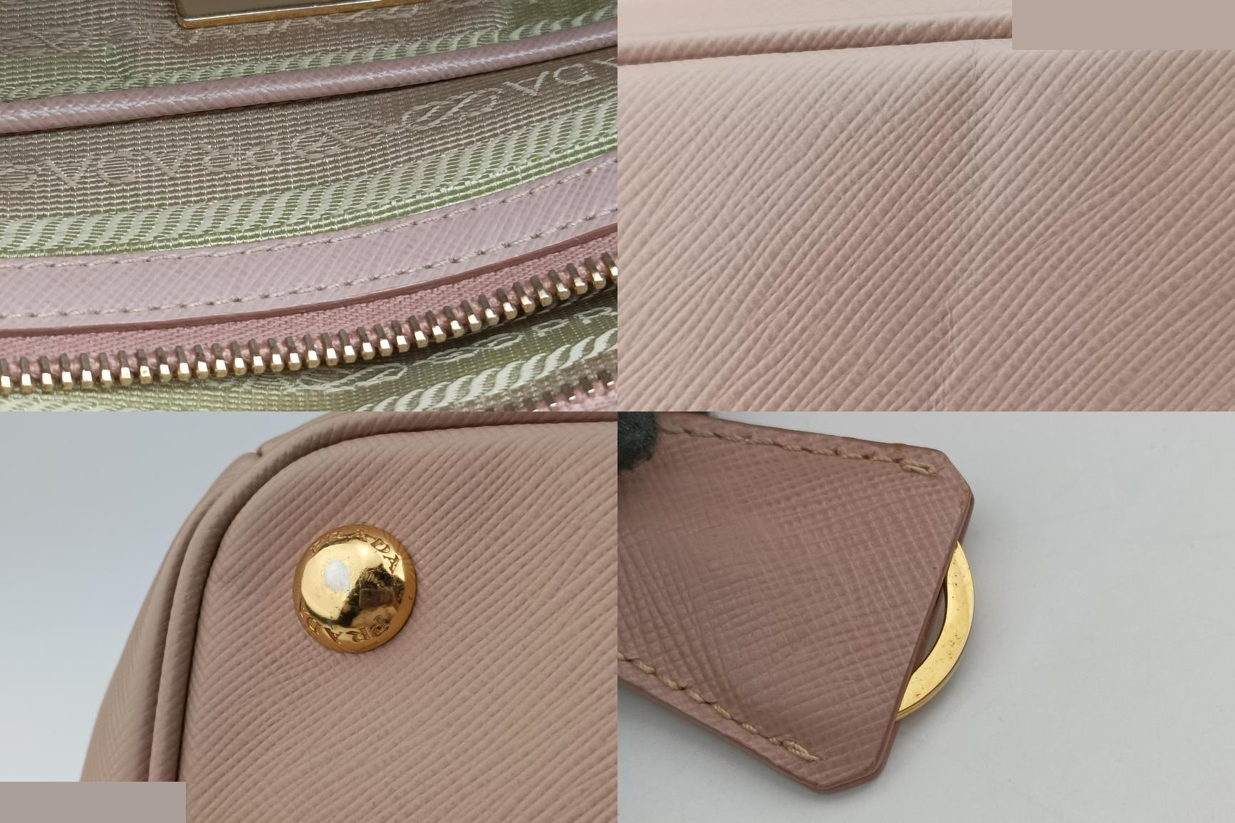 Galleria Saffiano Leather Pink — view 11
