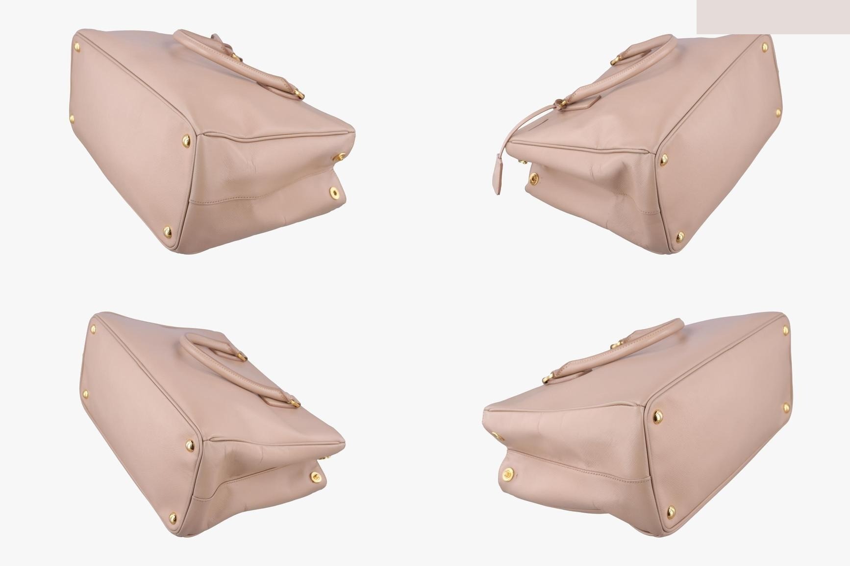 Galleria Saffiano Leather Pink — view 4