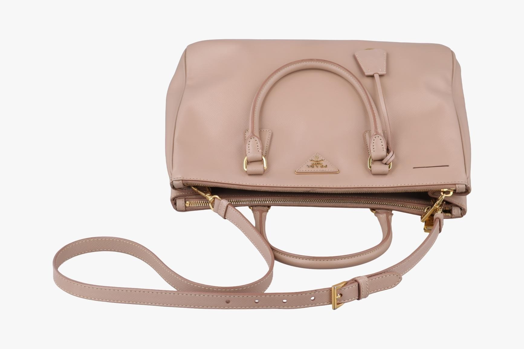 Galleria Saffiano Leather Pink — view 5