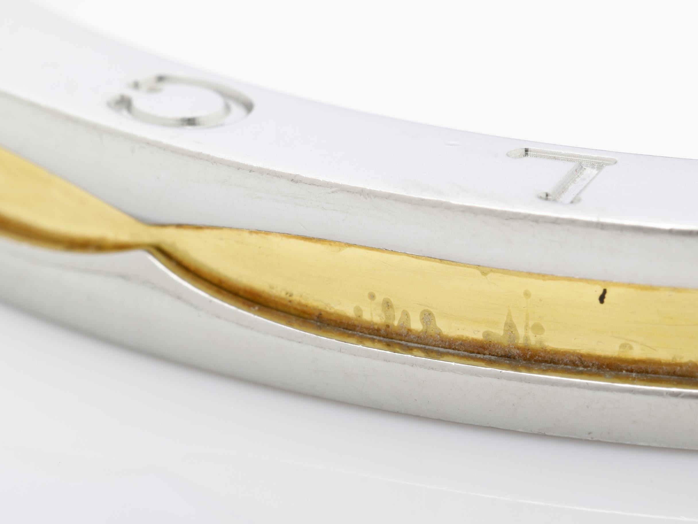 B.zero1 Bangle, 750YG/SS, 29.9g — view 3