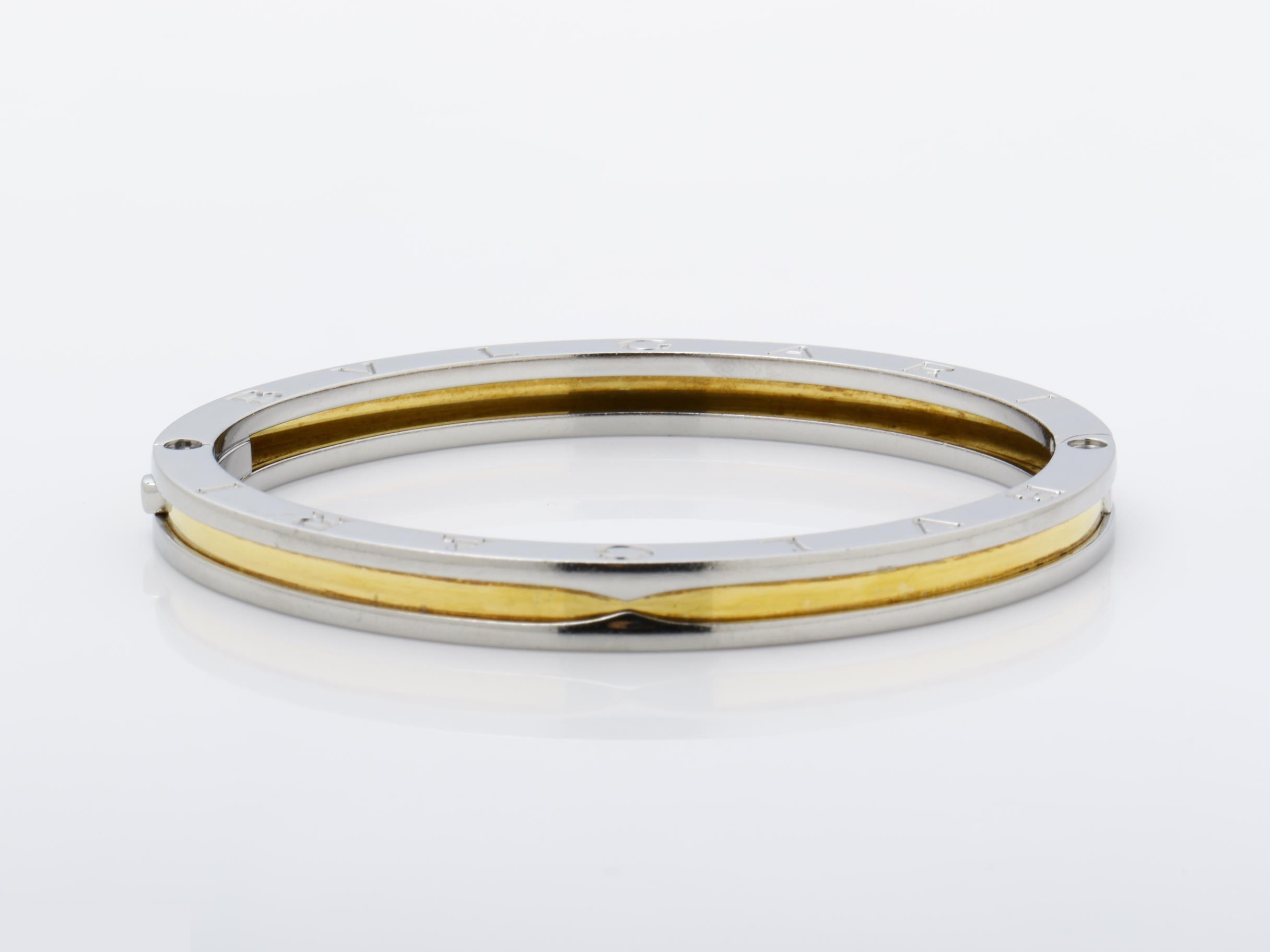 B.zero1 Bangle, 750YG/SS, 29.9g — view 4