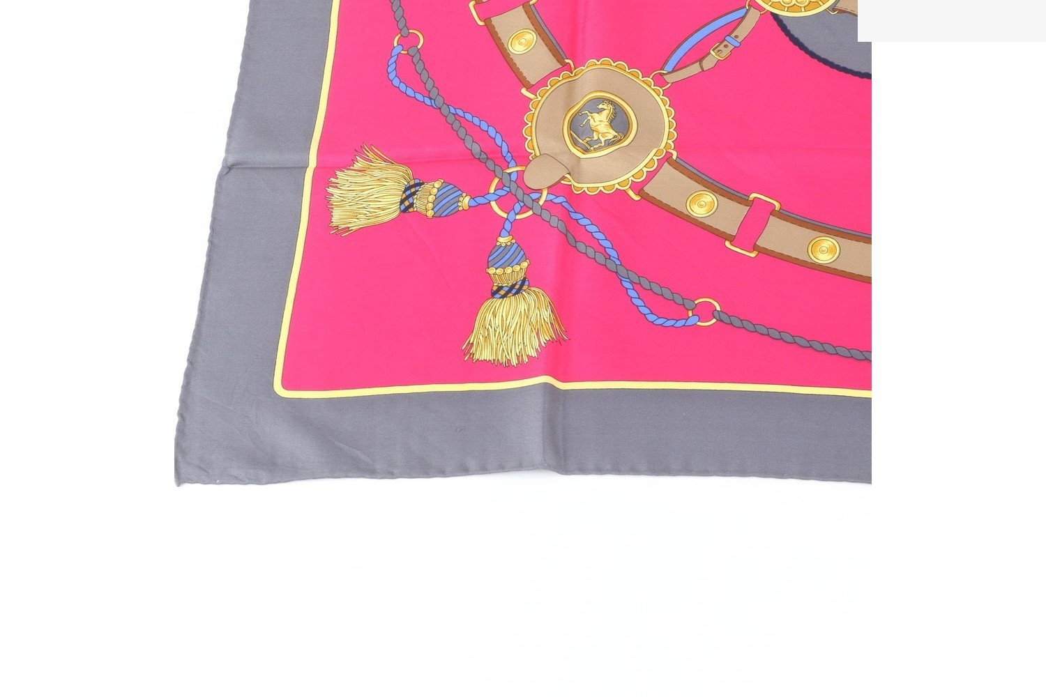 100% Silk Scarf with Tag — view 4