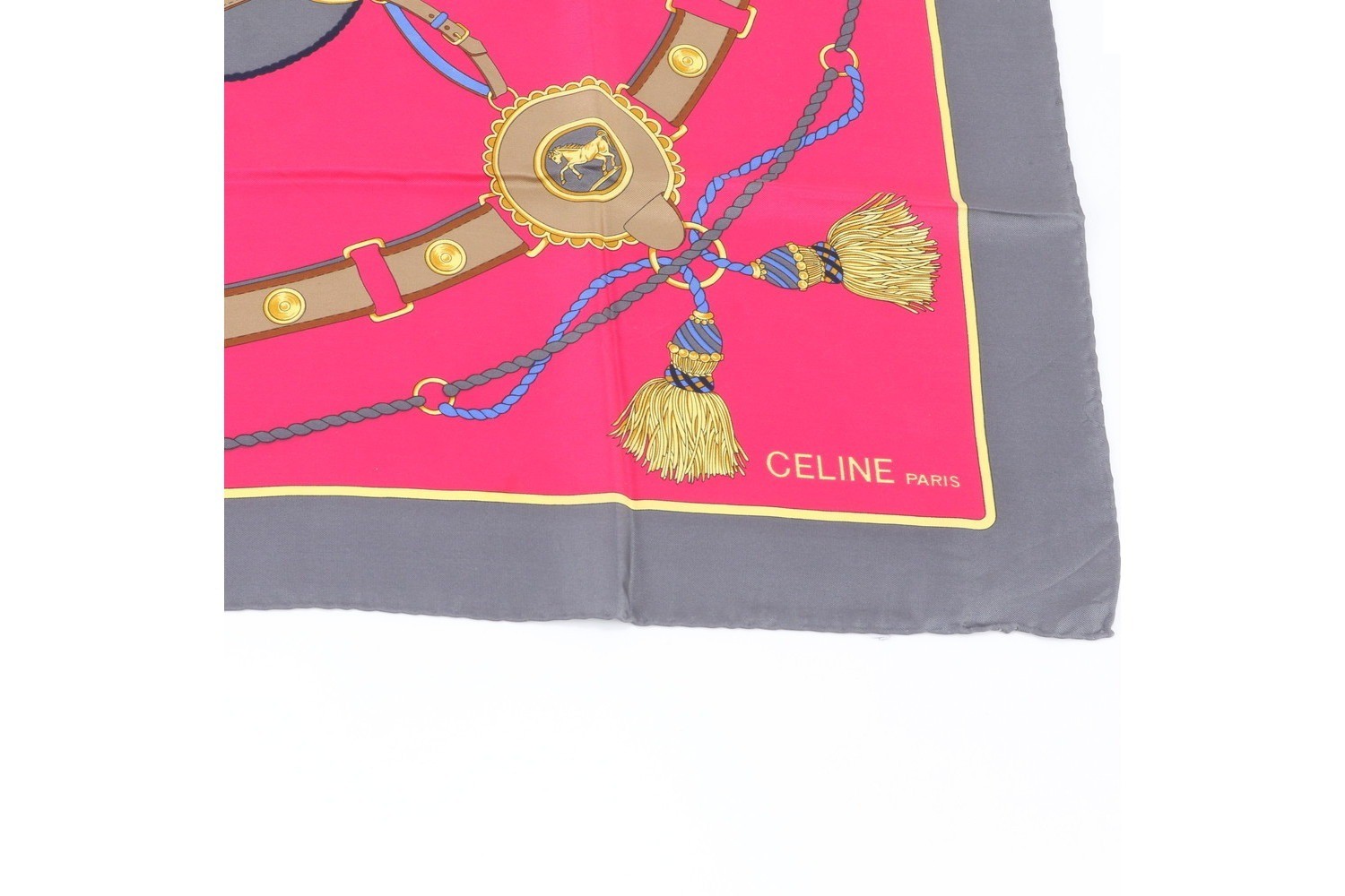 100% Silk Scarf with Tag — view 5