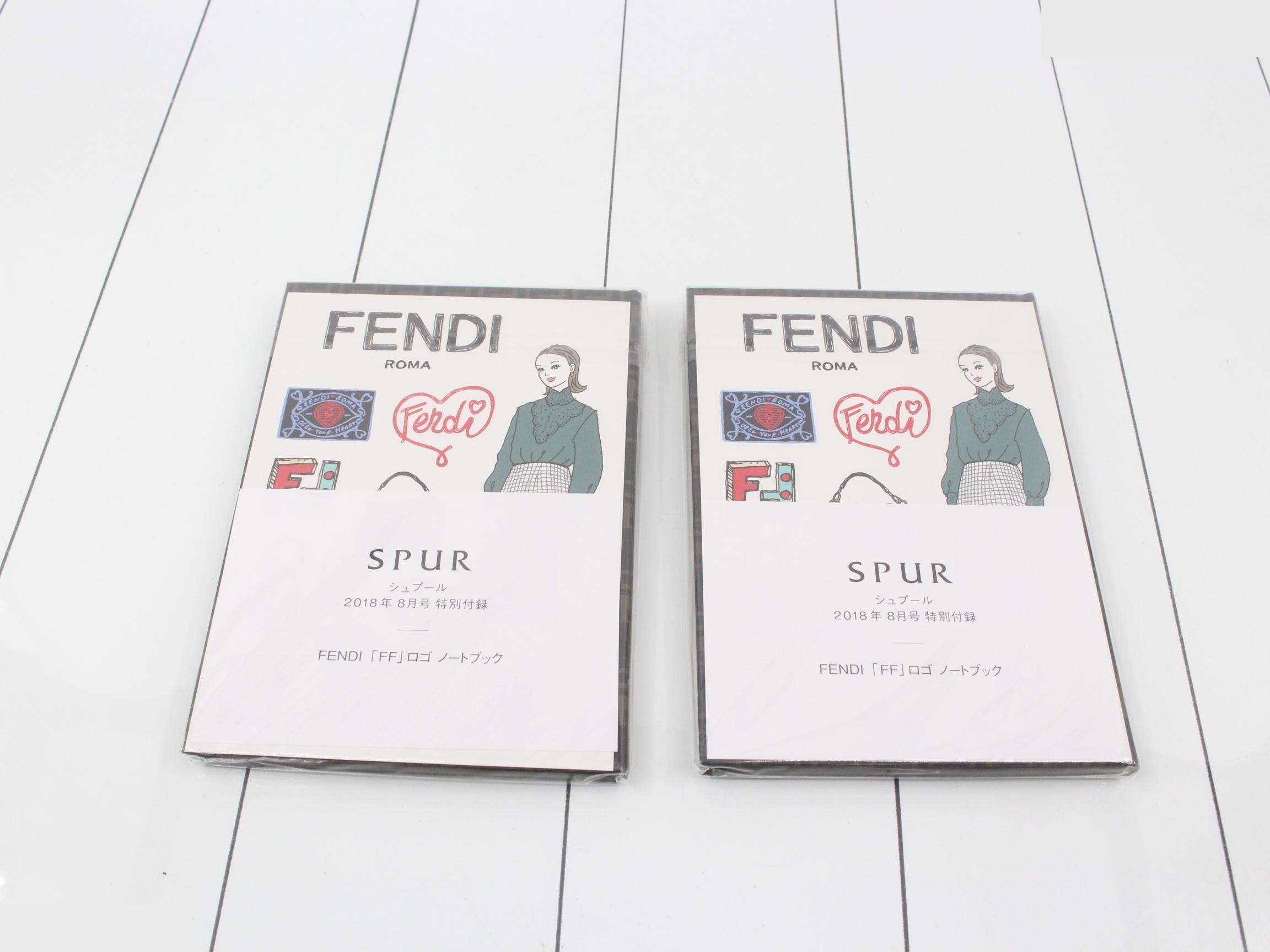 Unused Fendi novelty notebooks, set of 3. — view 2
