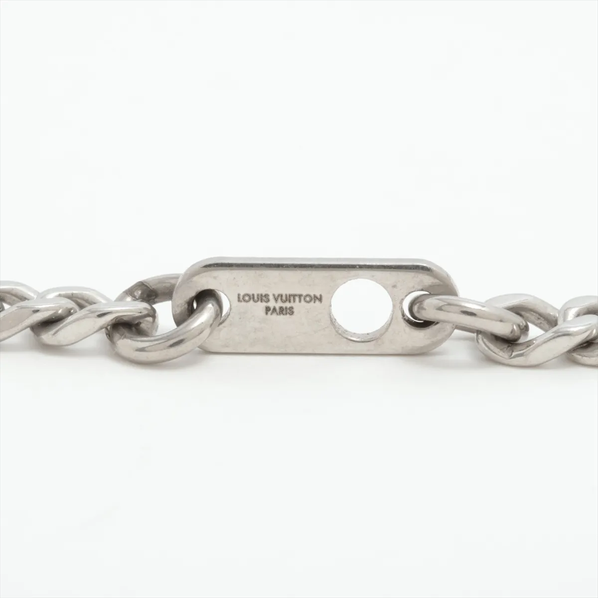 LE3275 Necklace, Metal, Silver, — view 4