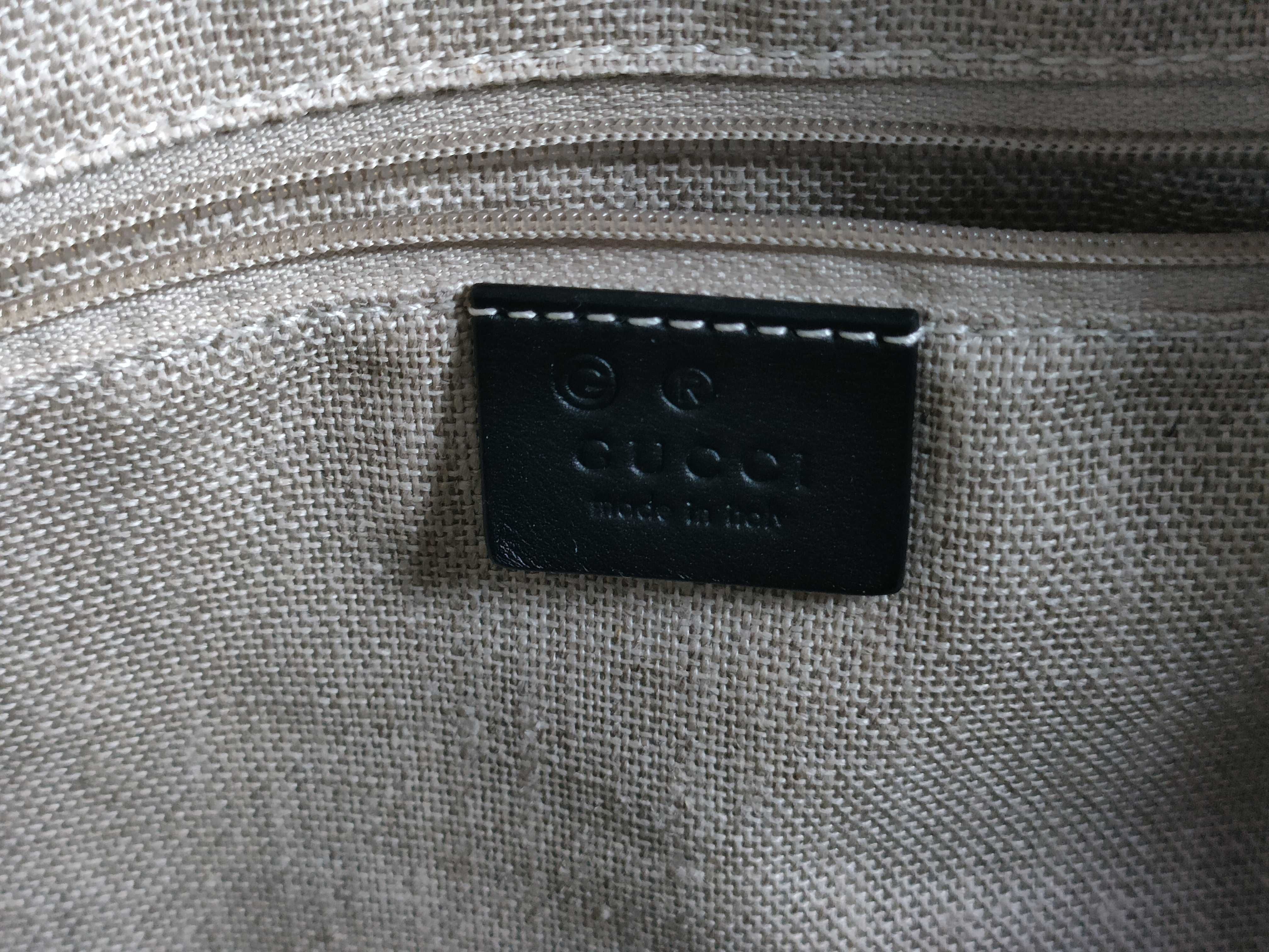 Guccissima PH- Micro Guccissima Black Leather Handbag 32cm — view 11