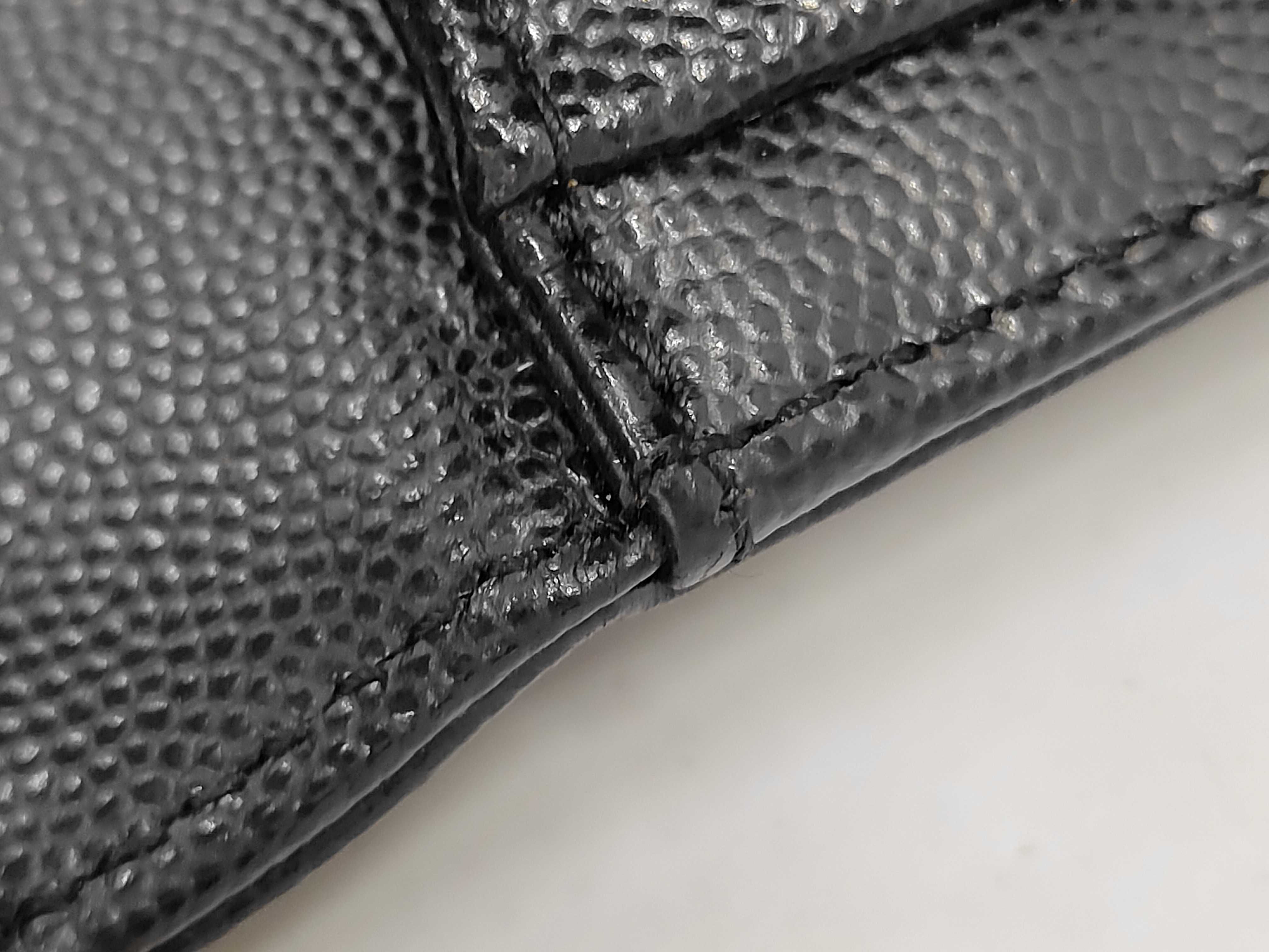 Boy Chanel 25 Caviar Skin Gold Hardware Chain Shoulder Bag with Serial Number Plate, Black Shoulder Bag — view 6