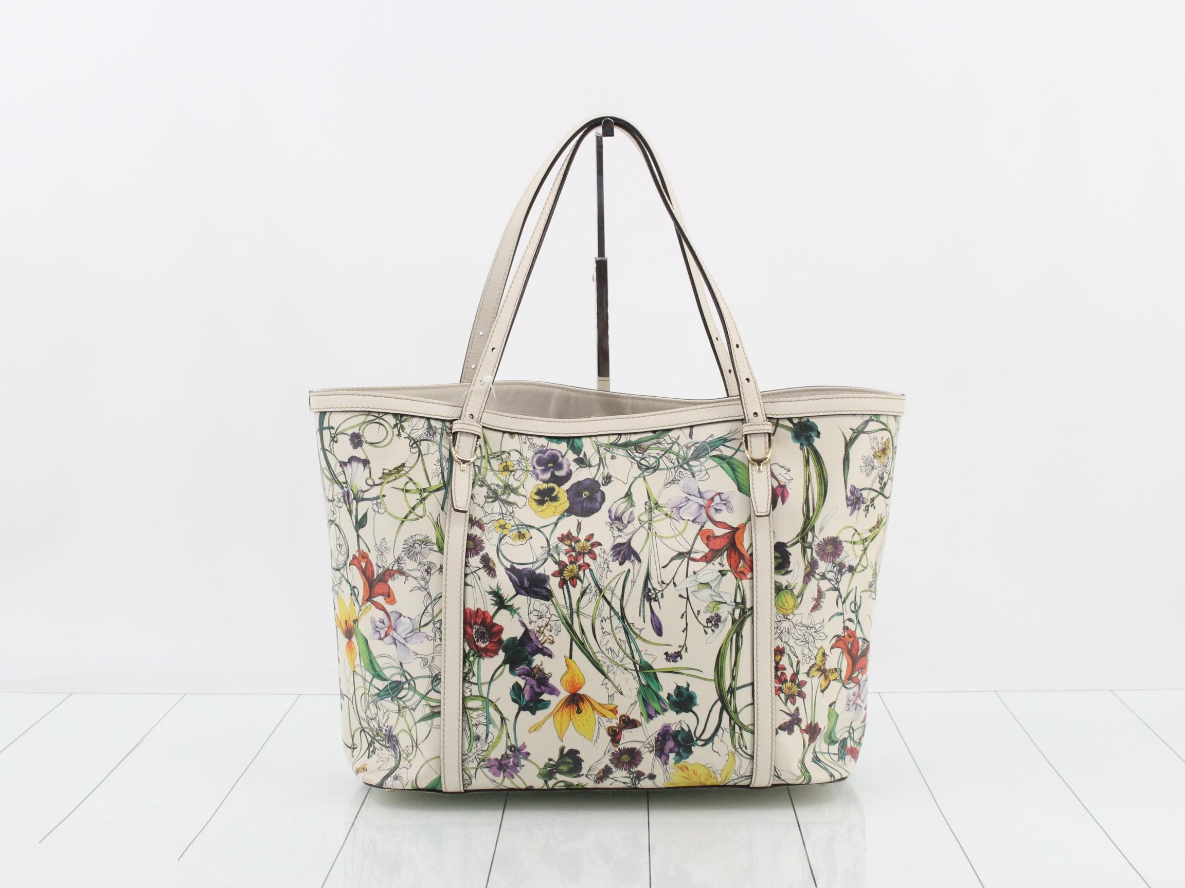 Flora Print (Bag) - Tote Bag — view 2