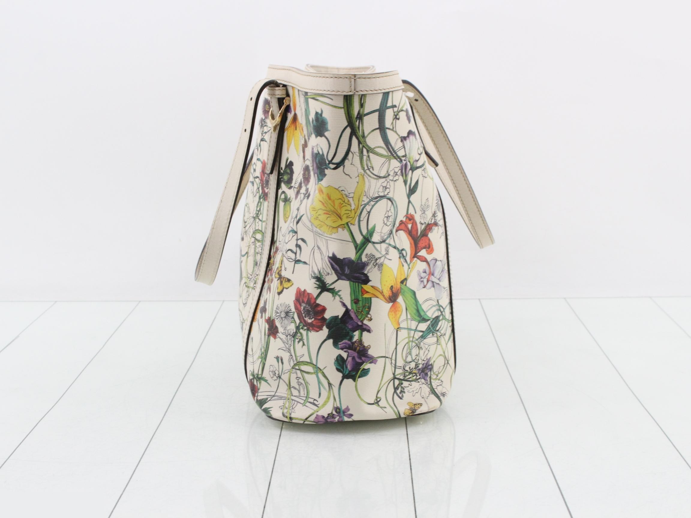 Flora Print (Bag) - Tote Bag — view 3