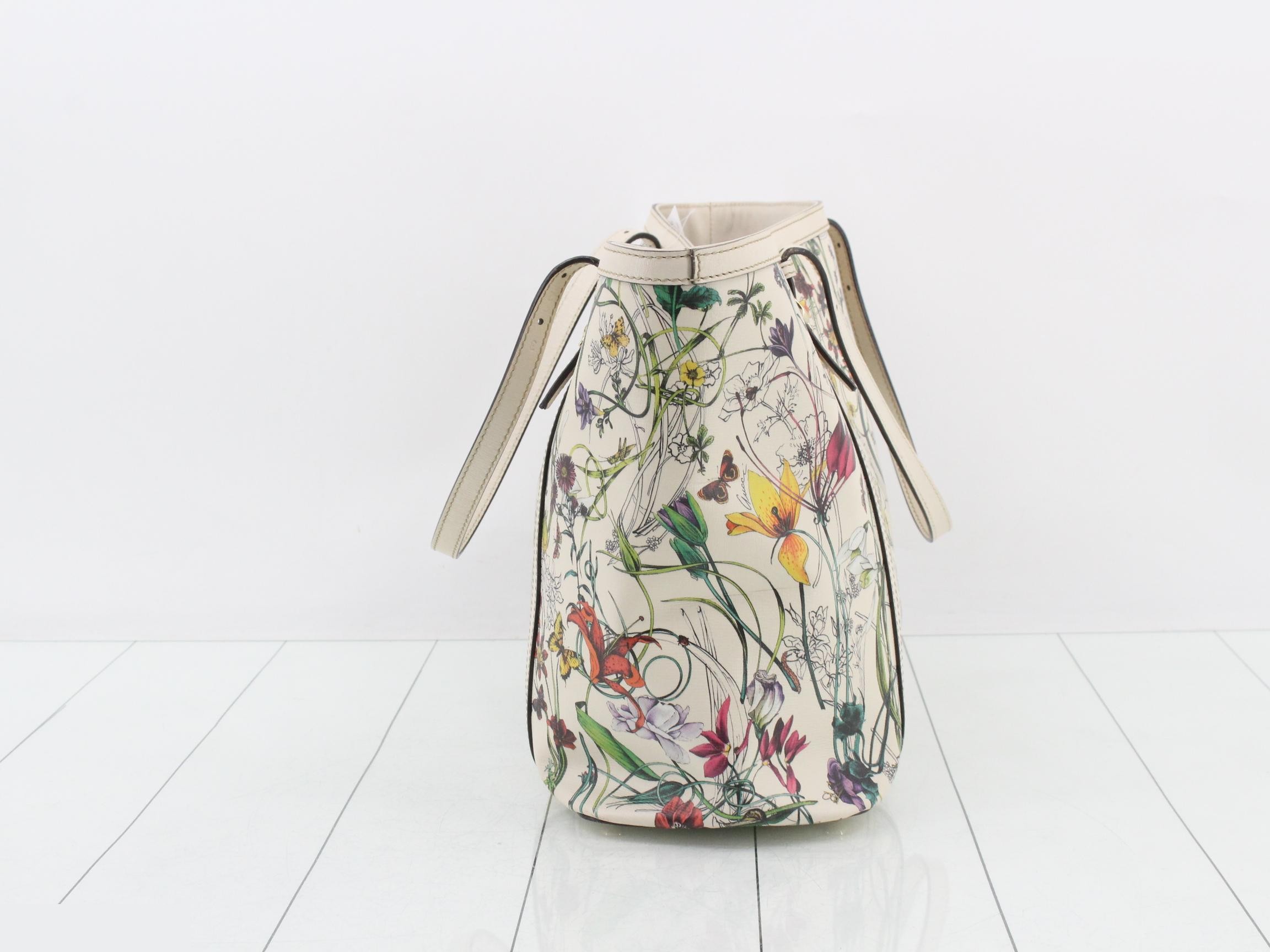 Flora Print (Bag) - Tote Bag — view 4