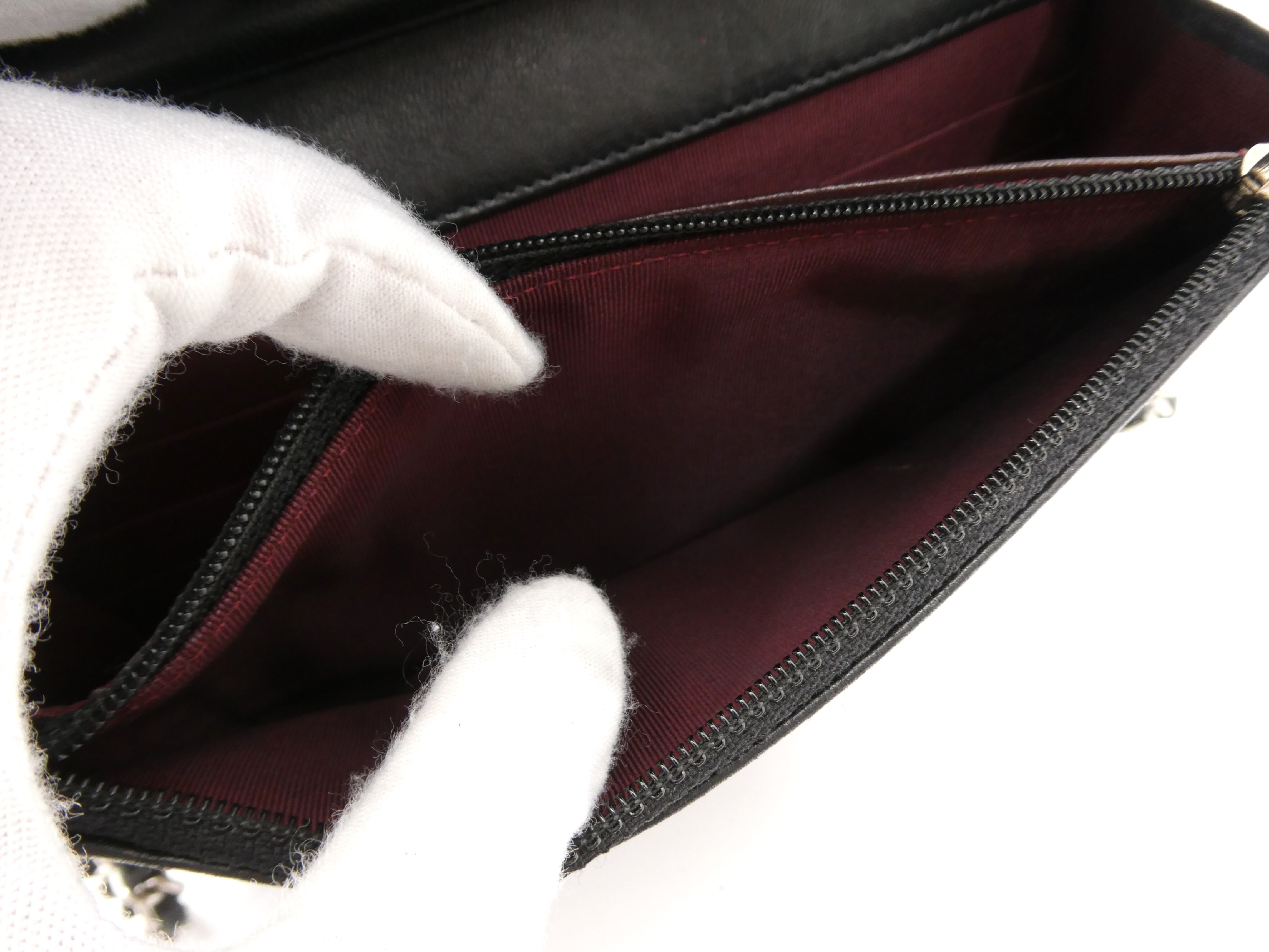 Matelassé Coco Mark Chain Wallet Shoulder Bag — view 8
