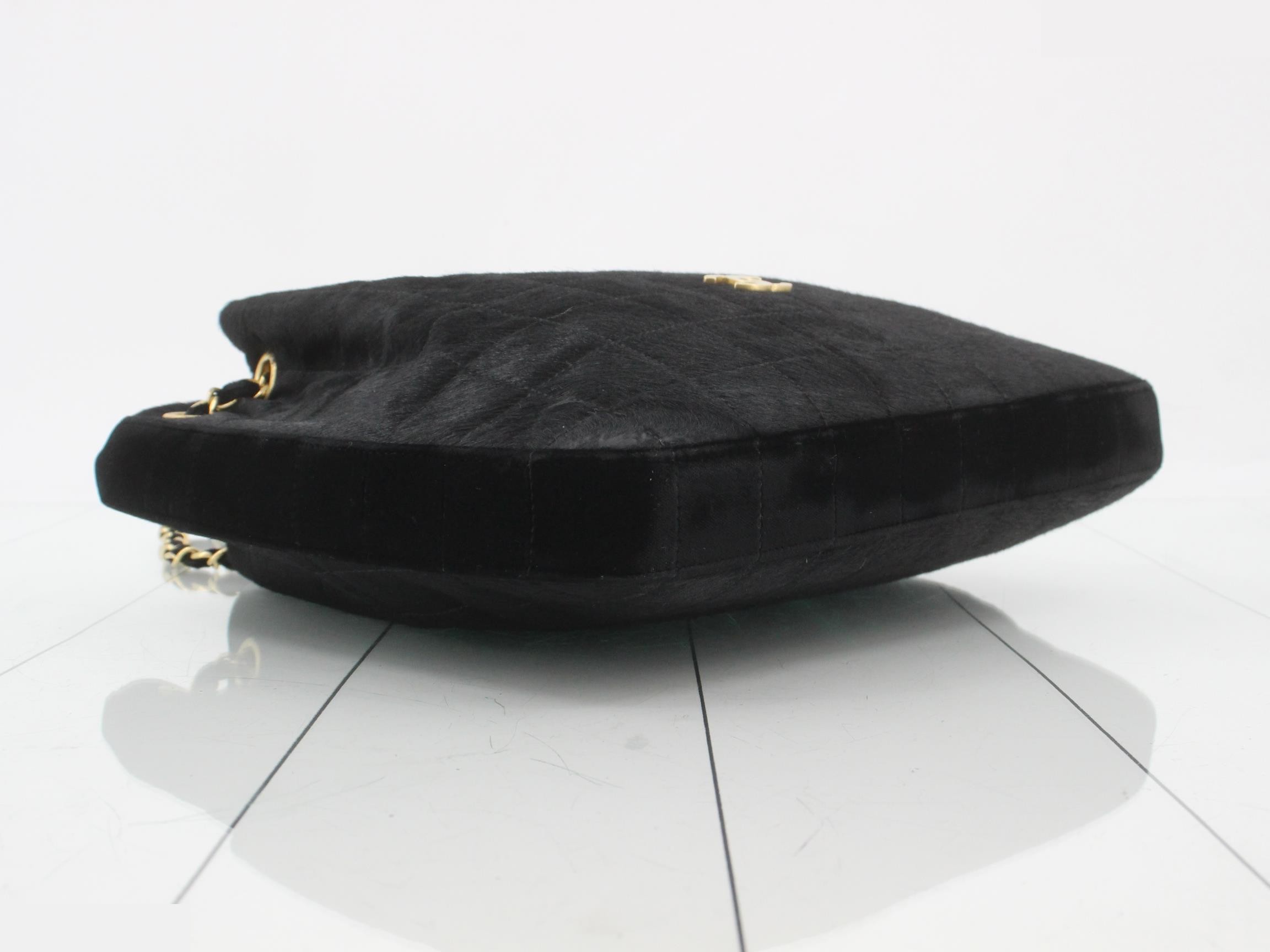 Calf hair shoulder bag — view 5